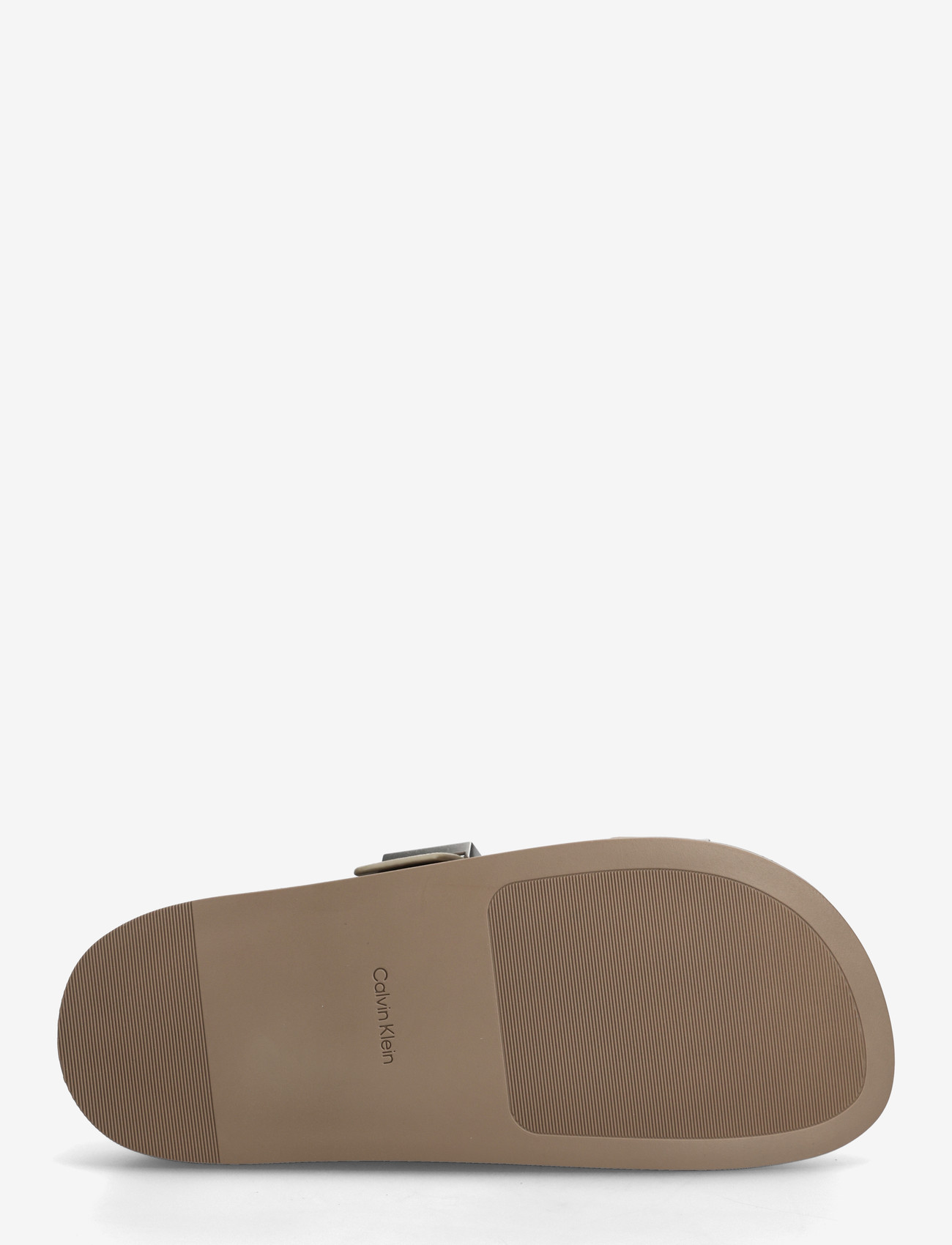Calvin Klein - CITY SANDAL BUCKLE SUEDE - kontsata sandaalid - desert taupe - 4