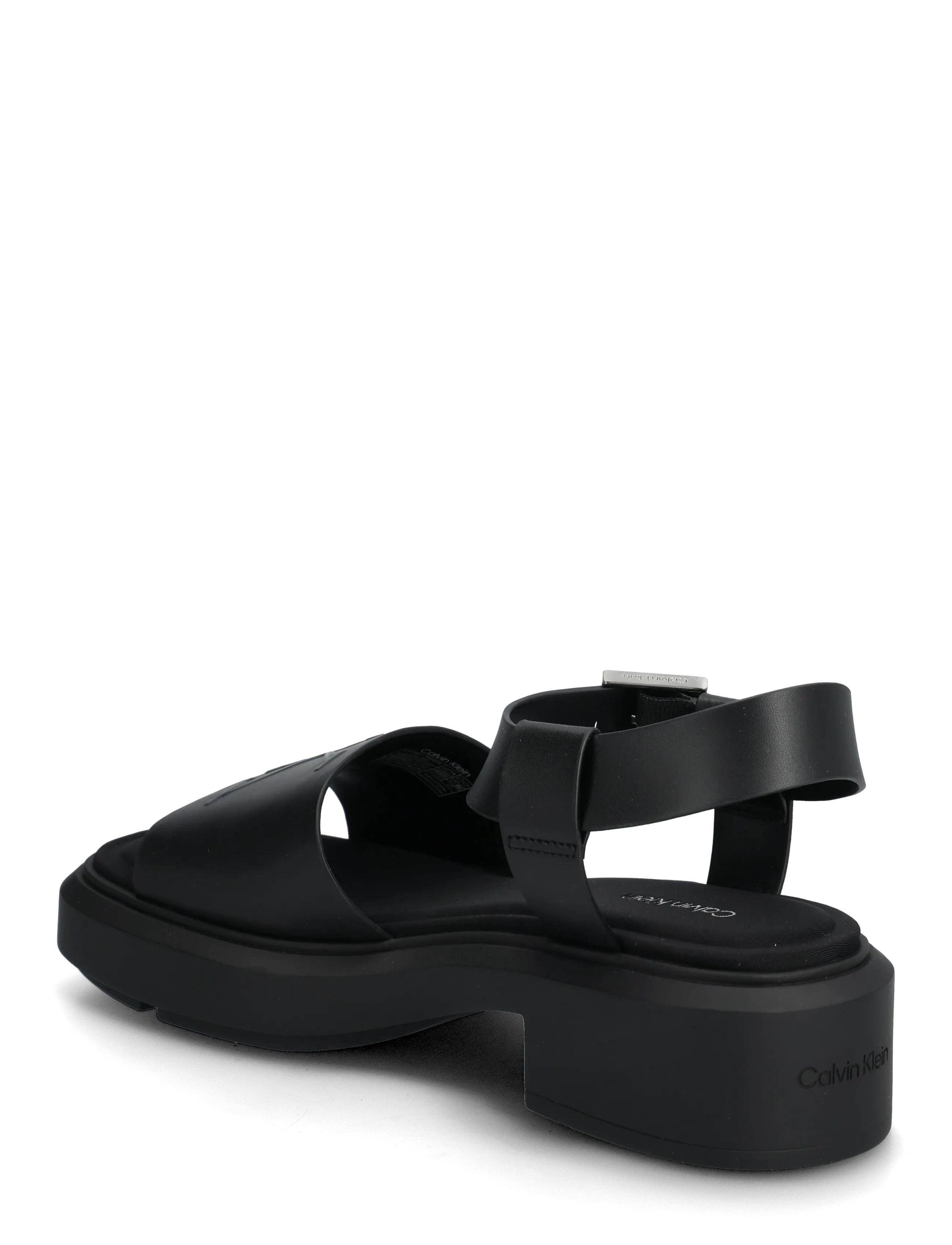 Calvin Klein - CHUNKY SANDAL LTH MG - sandales à plateforme - triple black - 2