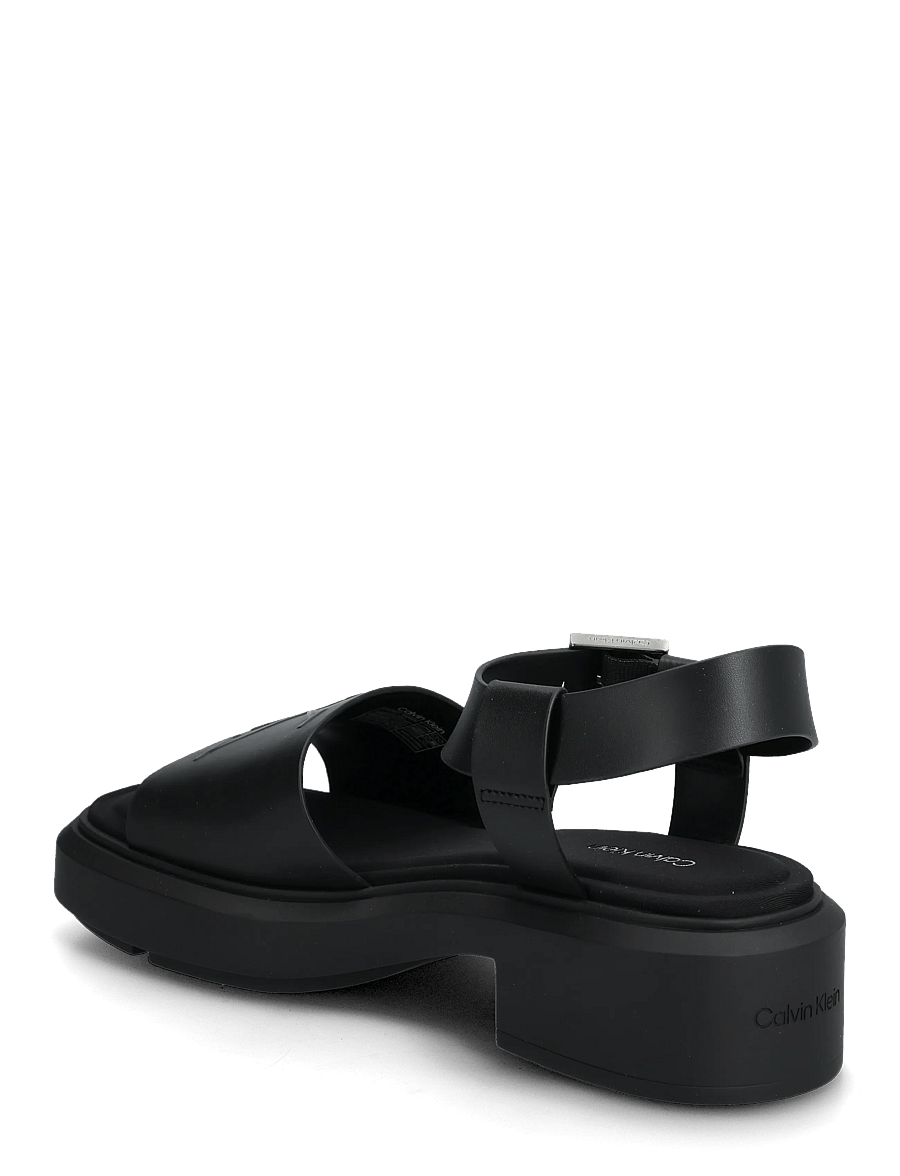 Calvin Klein - CHUNKY SANDAL LTH MG - sandales à plateforme - triple black - 2