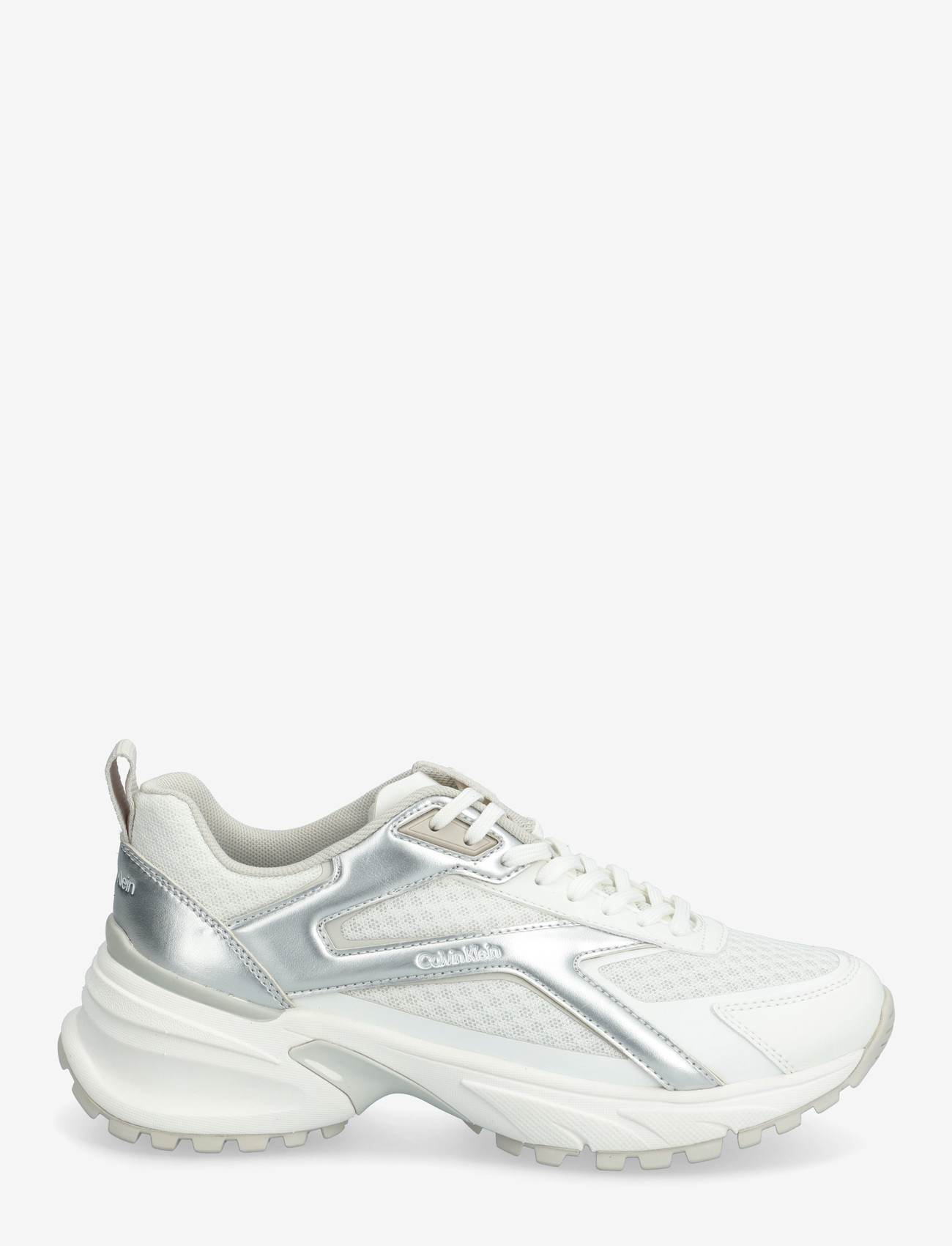 Calvin Klein - HIKE RUN CKSTRIPE MESH MET - konfirmationstøj - bright white silver - 1