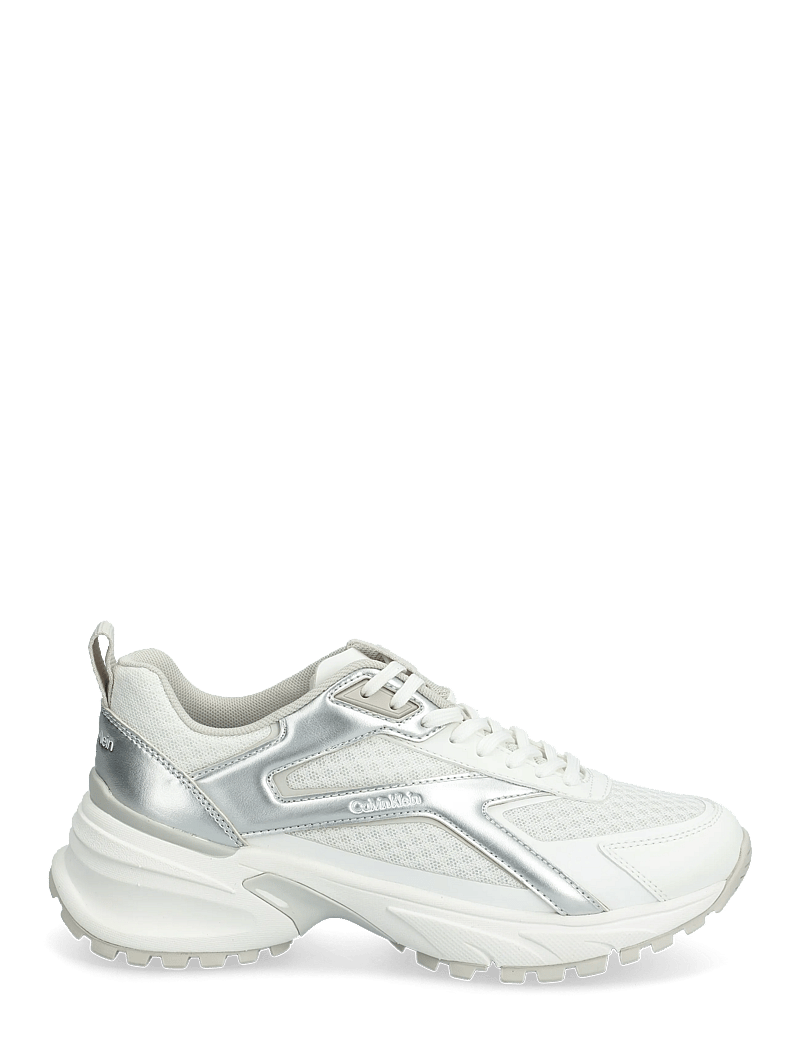 Calvin Klein - HIKE RUN CKSTRIPE MESH MET - konfirmationstøj - bright white silver - 1