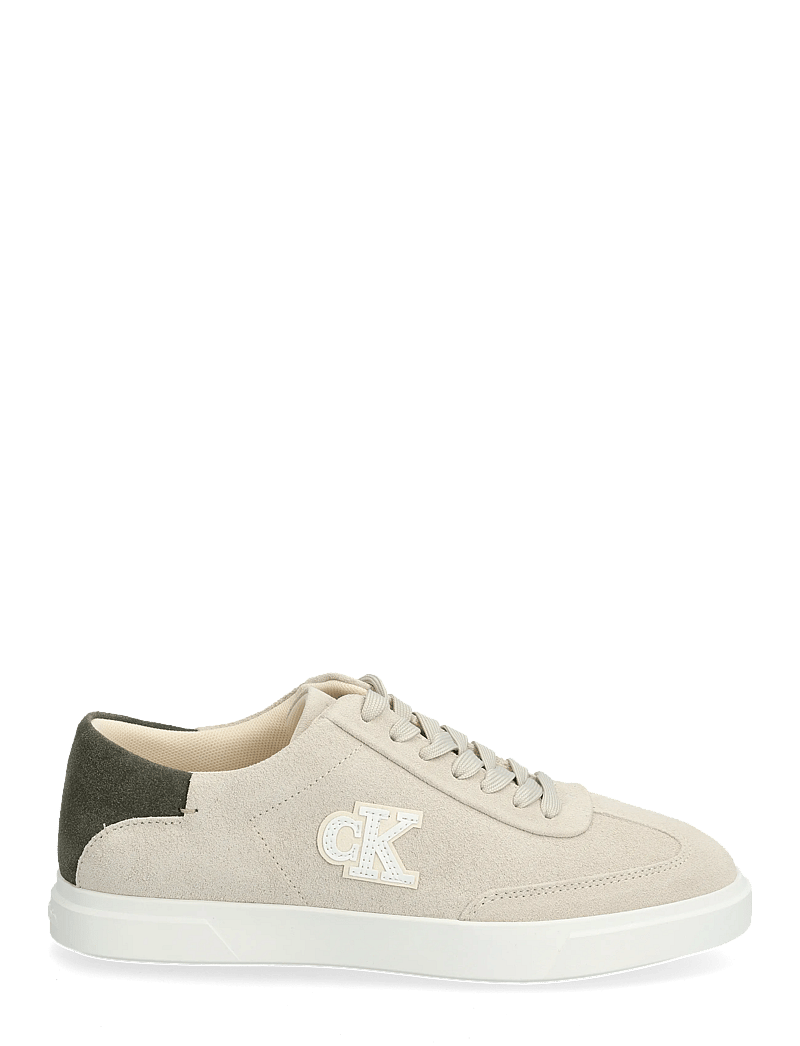 Calvin Klein - LOW PRO CUPS WT SUEDE MG - lave sneakers - light cashew lichen green - 1