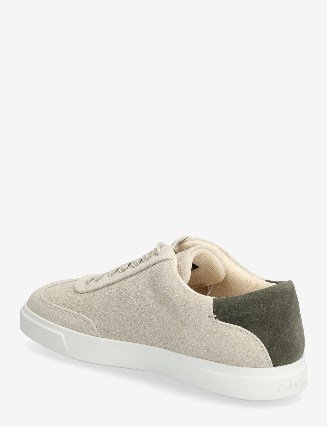 Calvin Klein - LOW PRO CUPS WT SUEDE MG - lave sneakers - light cashew lichen green - 2