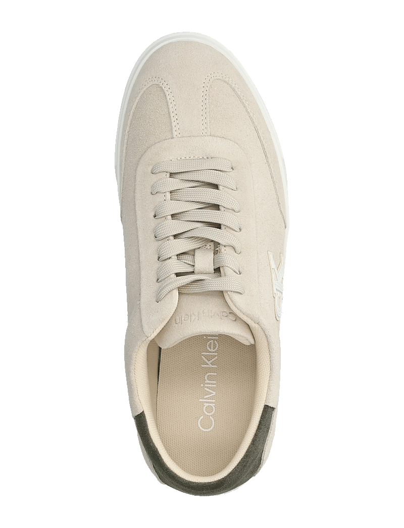 Calvin Klein - LOW PRO CUPS WT SUEDE MG - lave sneakers - light cashew lichen green - 3