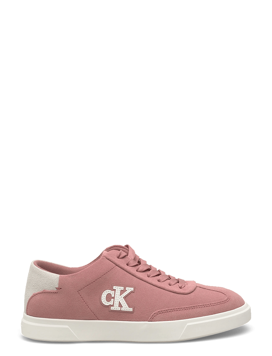 Calvin Klein - LOW PRO CUPS WT SUEDE MG - niedrige sneaker - blush bright white - 1