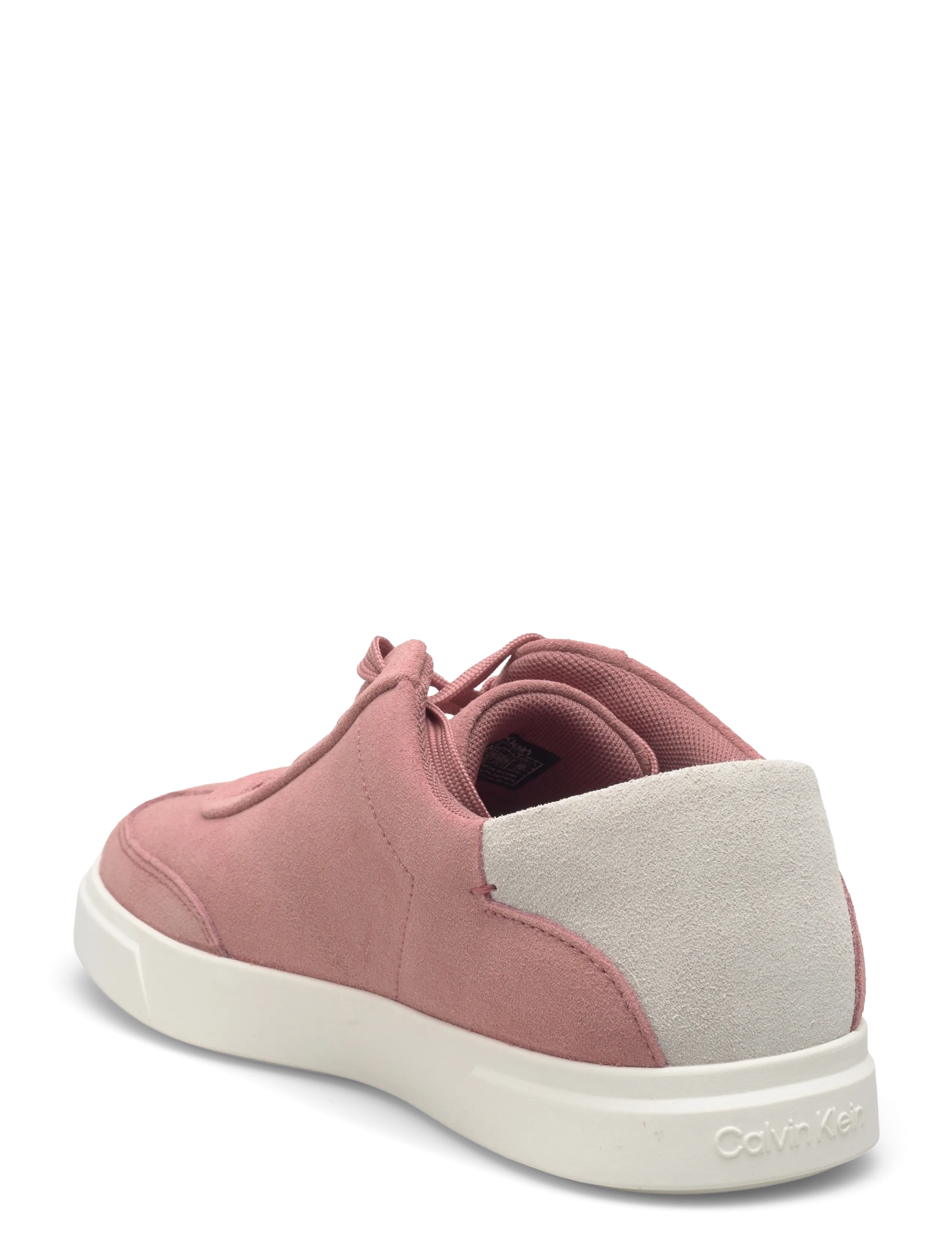 Calvin Klein - LOW PRO CUPS WT SUEDE MG - niedrige sneaker - blush bright white - 2