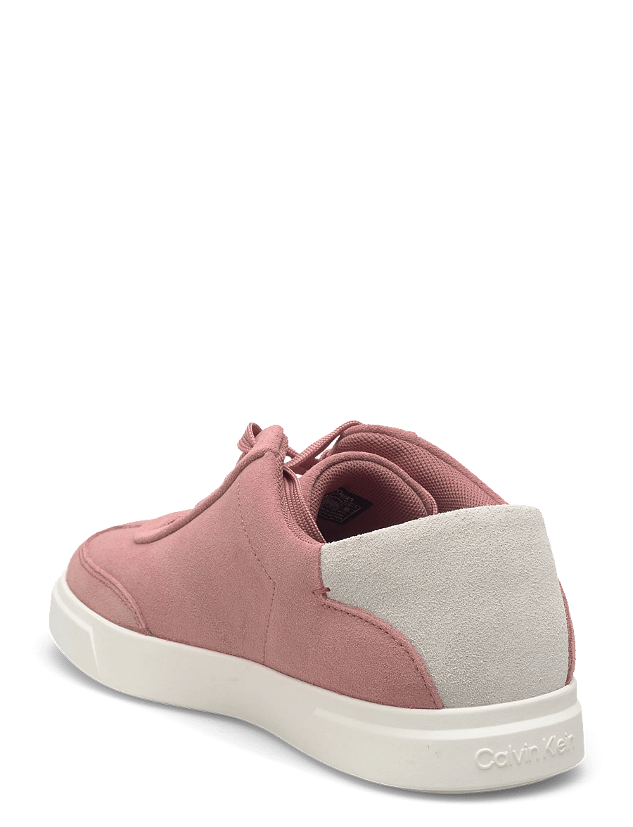 Calvin Klein - LOW PRO CUPS WT SUEDE MG - niedrige sneaker - blush bright white - 2