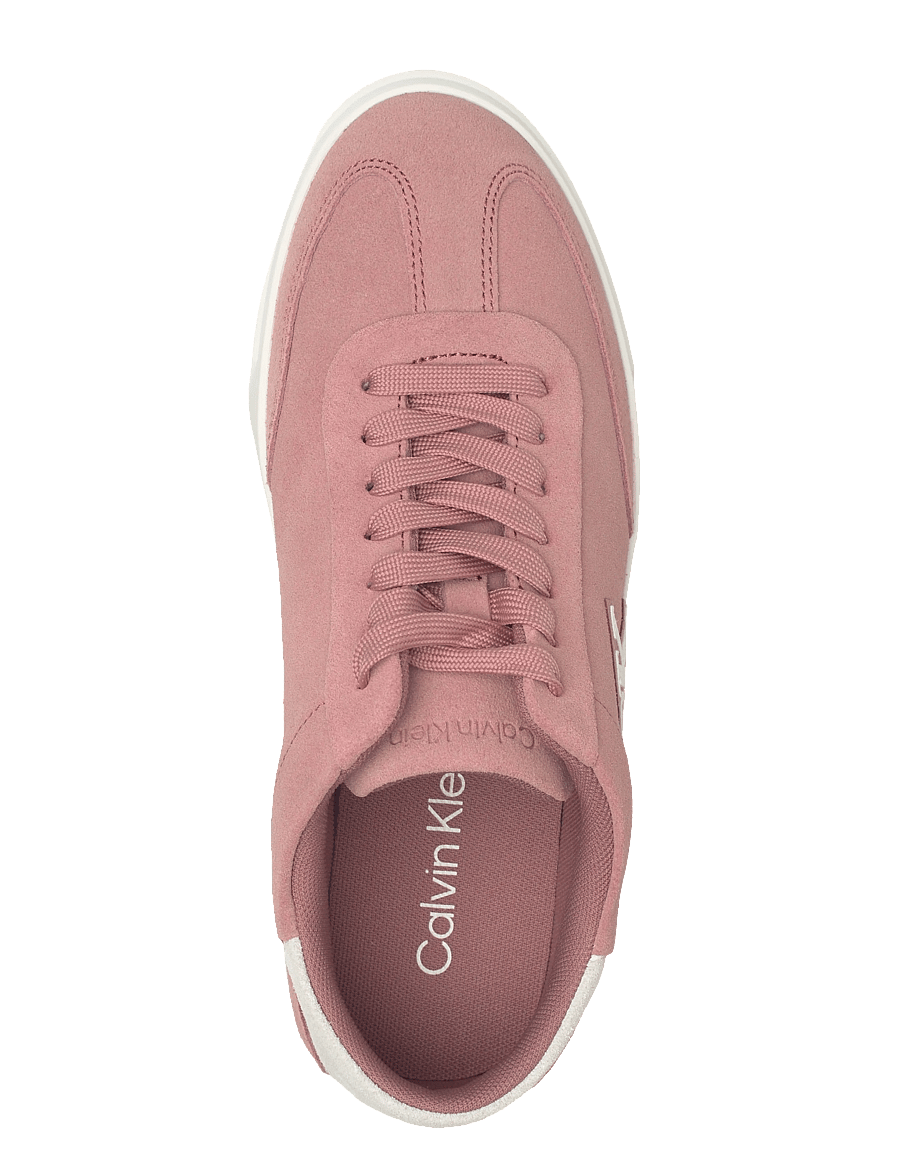 Calvin Klein - LOW PRO CUPS WT SUEDE MG - niedrige sneaker - blush bright white - 3