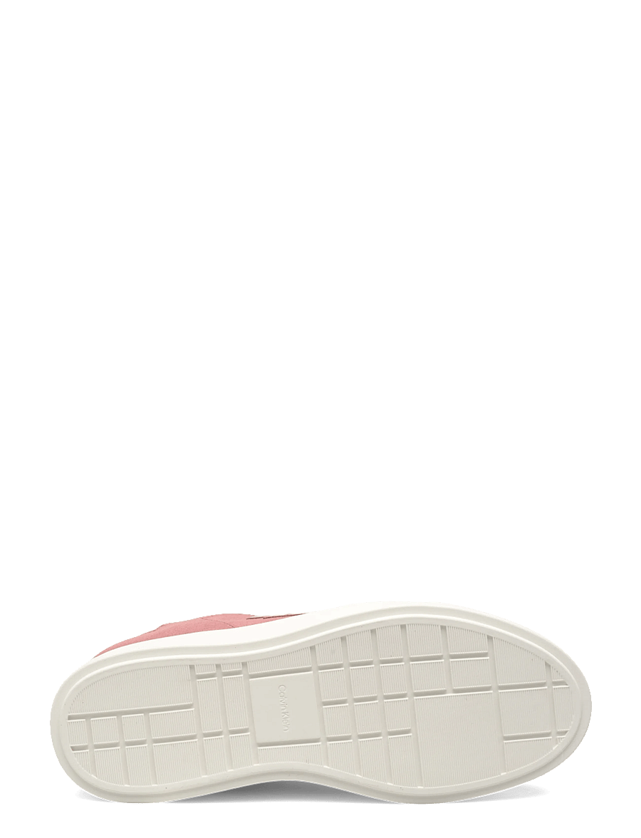 Calvin Klein - LOW PRO CUPS WT SUEDE MG - niedrige sneaker - blush bright white - 4