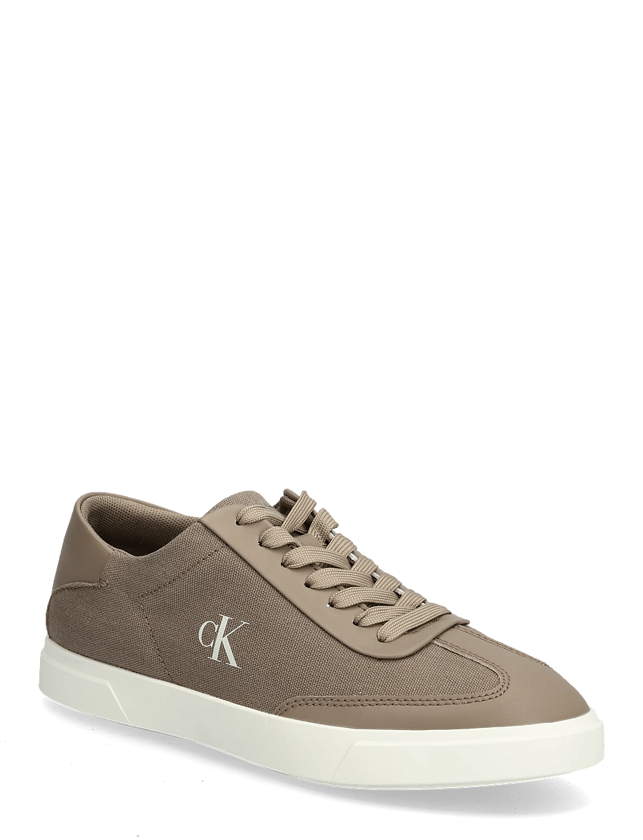 Calvin Klein - LOW PRO CUPS WT CANV MG - konfirmation - desert taupe marshmallow - 0