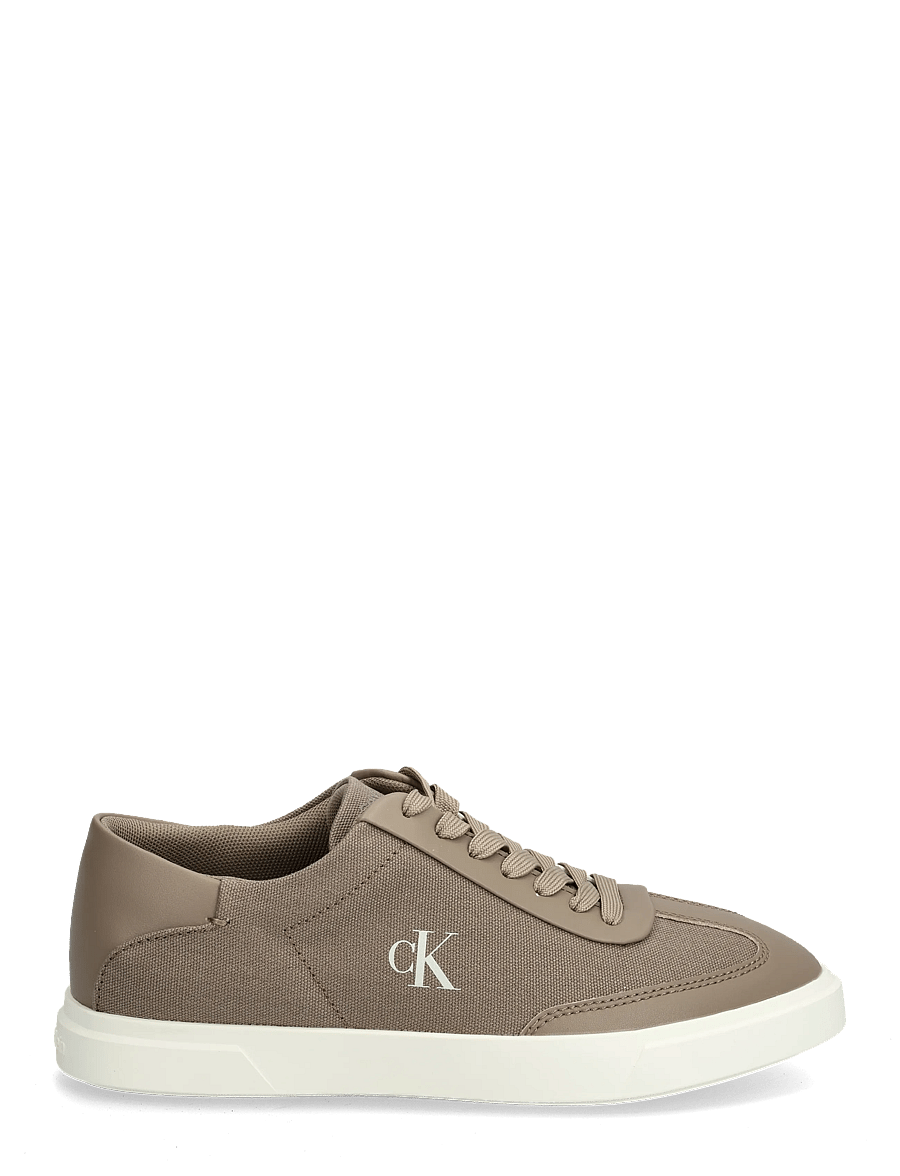Calvin Klein - LOW PRO CUPS WT CANV MG - konfirmation - desert taupe marshmallow - 1