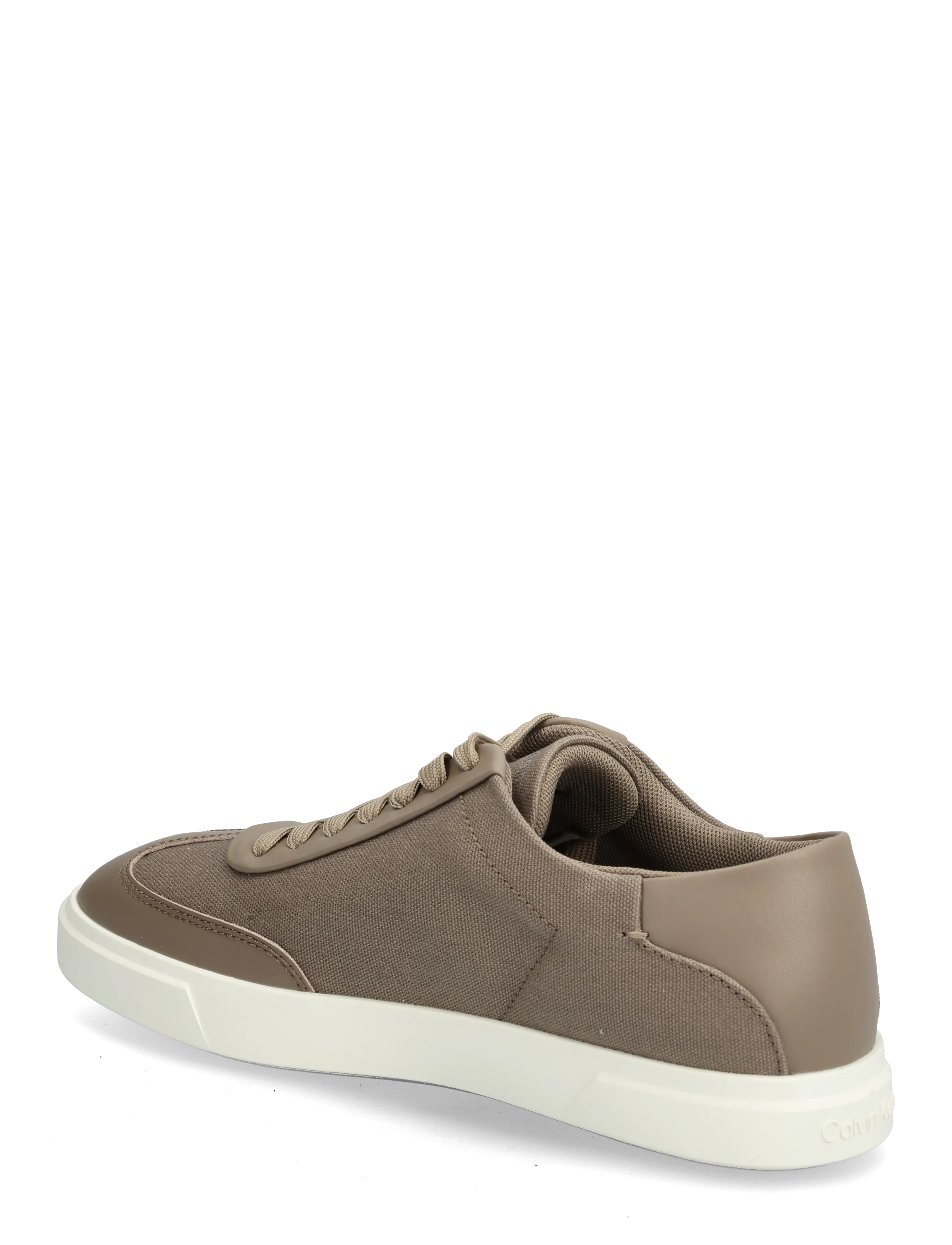 Calvin Klein - LOW PRO CUPS WT CANV MG - konfirmationstøj - desert taupe marshmallow - 2
