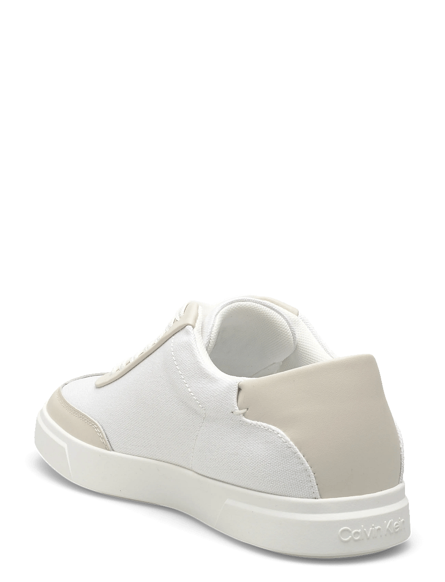 Calvin Klein - LOW PRO CUPS WT CANV MG - konfirmation - bright white dk ecru - 2