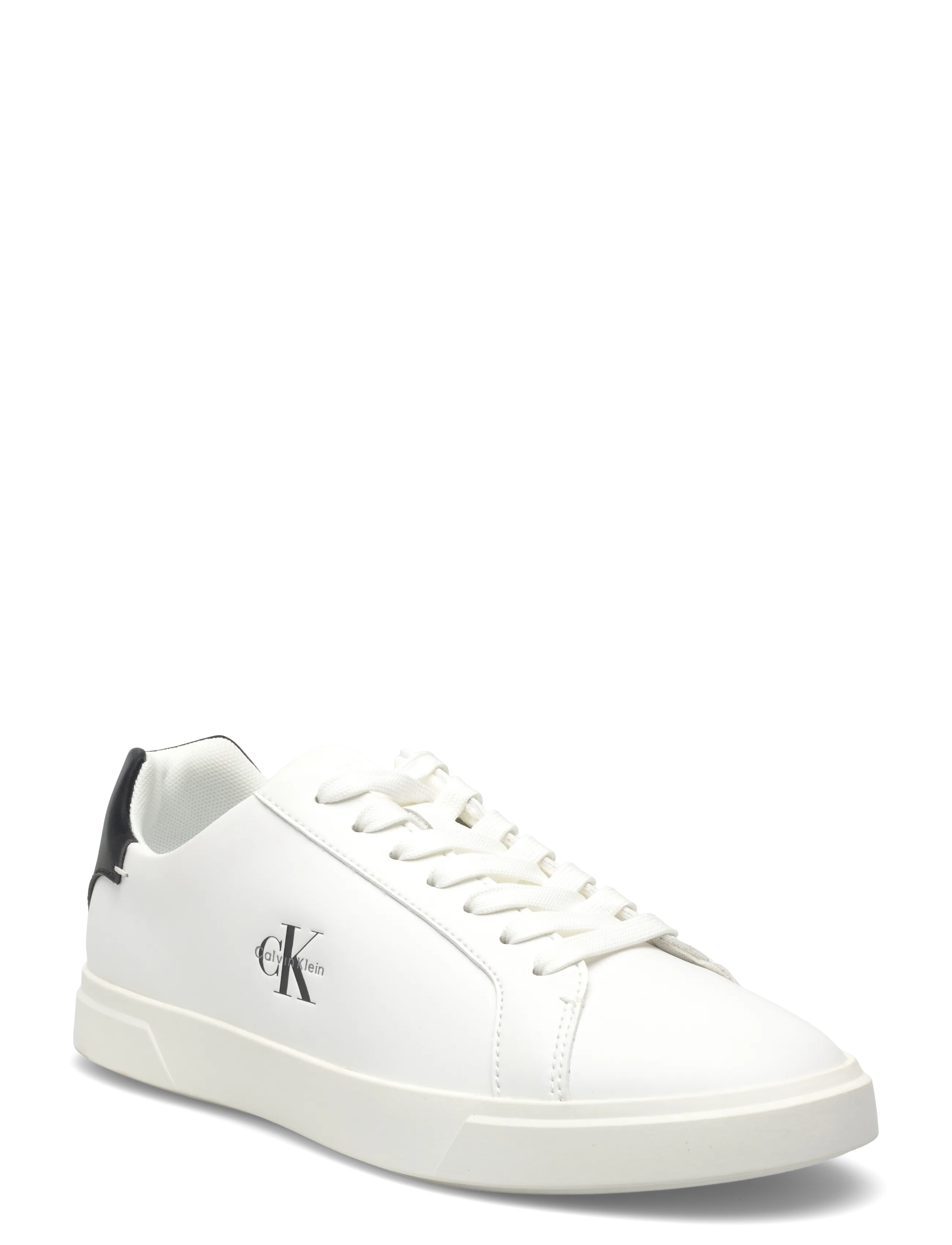 Calvin Klein LOW PRO CUPS LTH ML - Transitional Layering - BRIGHT WHITE BLACK / white