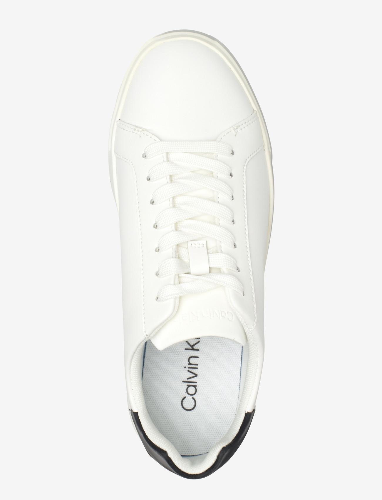 Calvin Klein - LOW PRO CUPS LTH ML - konfirmation - bright white black - 3