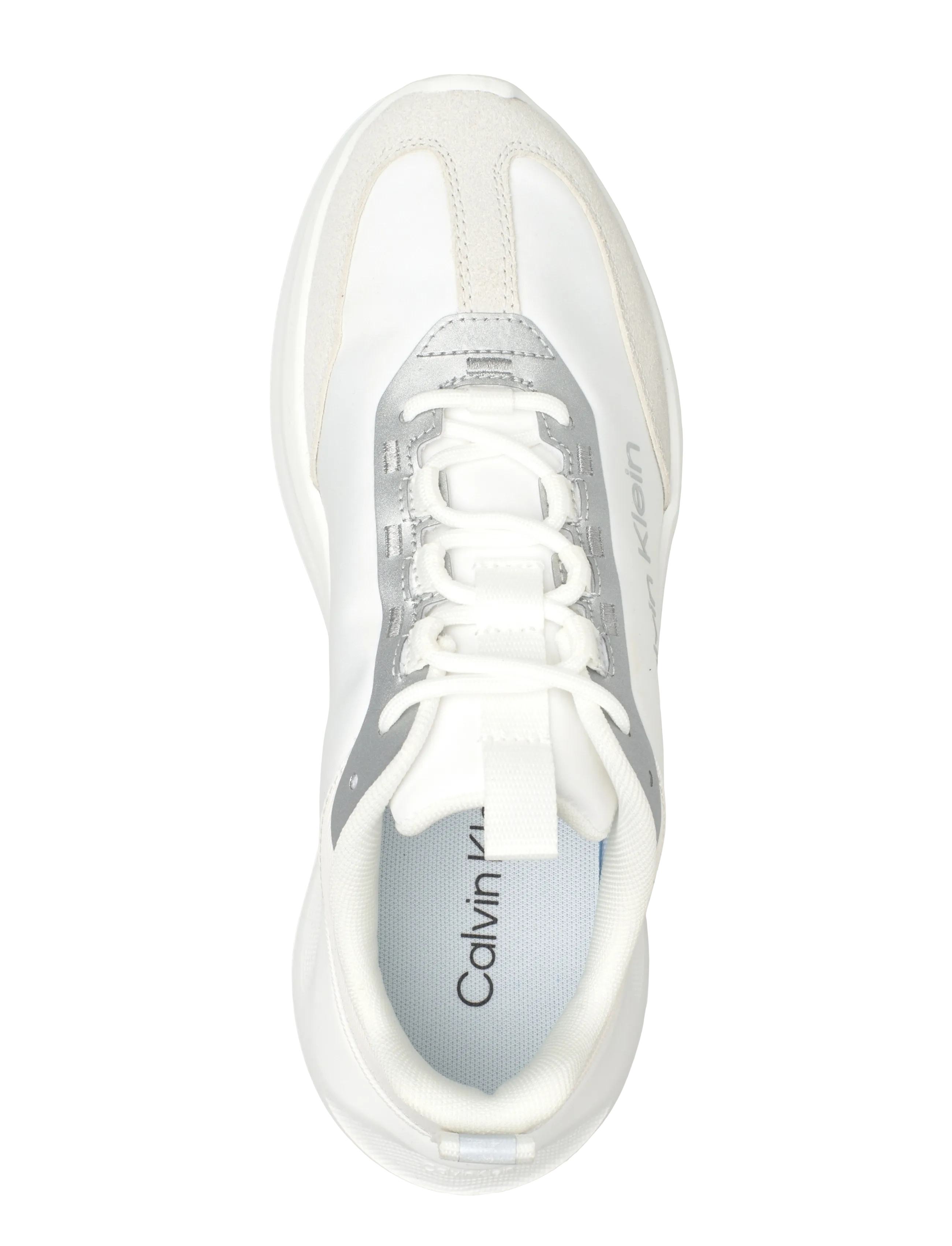Calvin Klein - LIGHT EVA RUNNER NYL-SUE - confirmation - bright white silver - 3