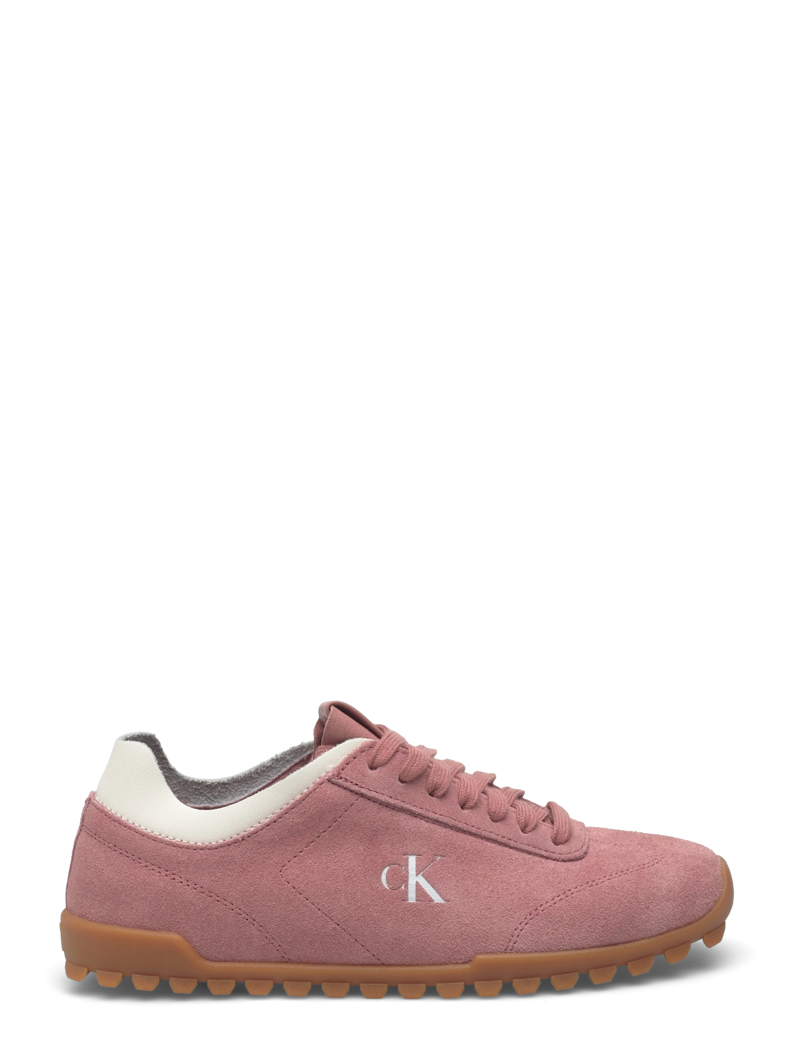 Calvin Klein - LOW PROFILE RUN MG SUE DB LACES - lave sneakers - blush - 1