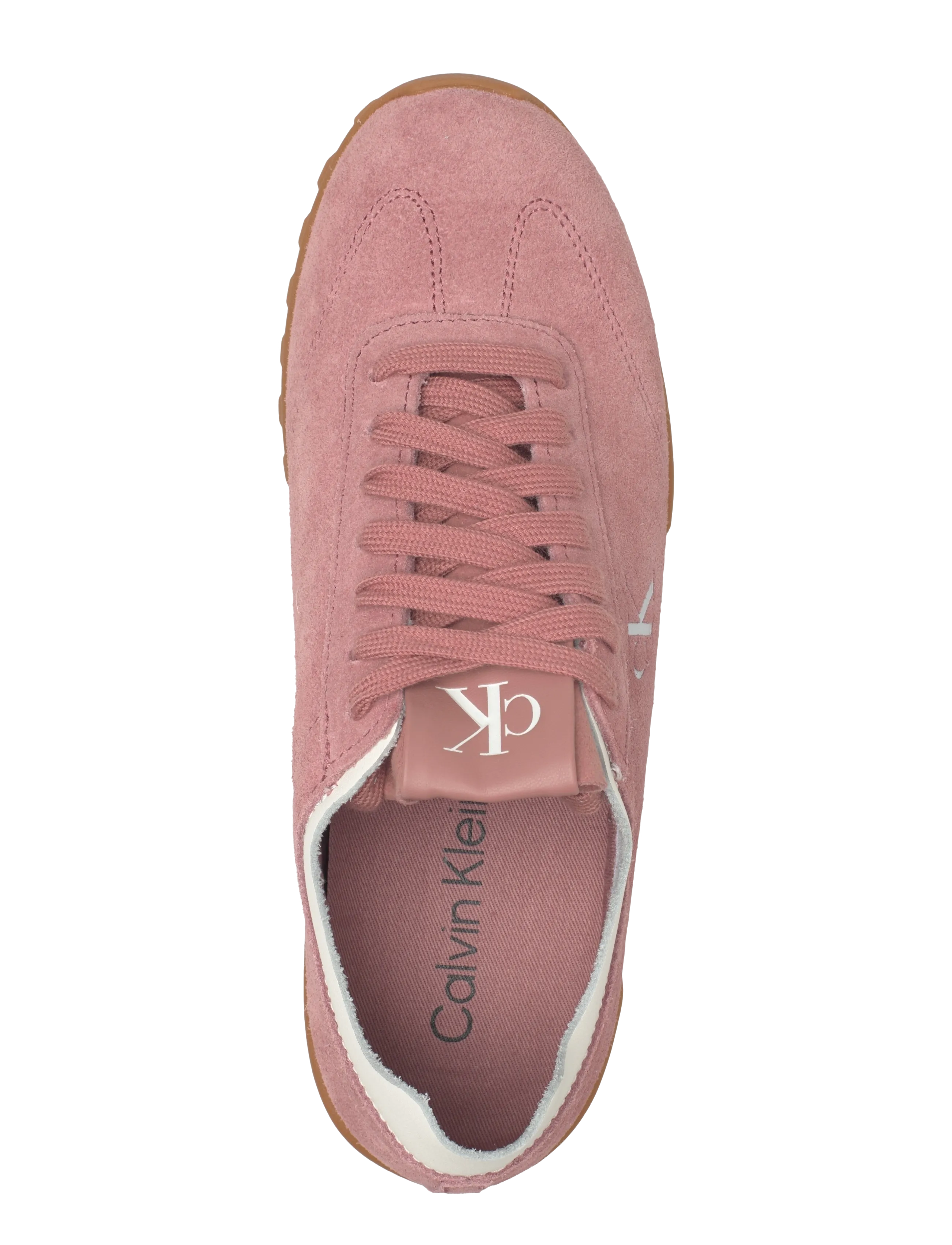 Calvin Klein - LOW PROFILE RUN MG SUE DB LACES - lave sneakers - blush - 3