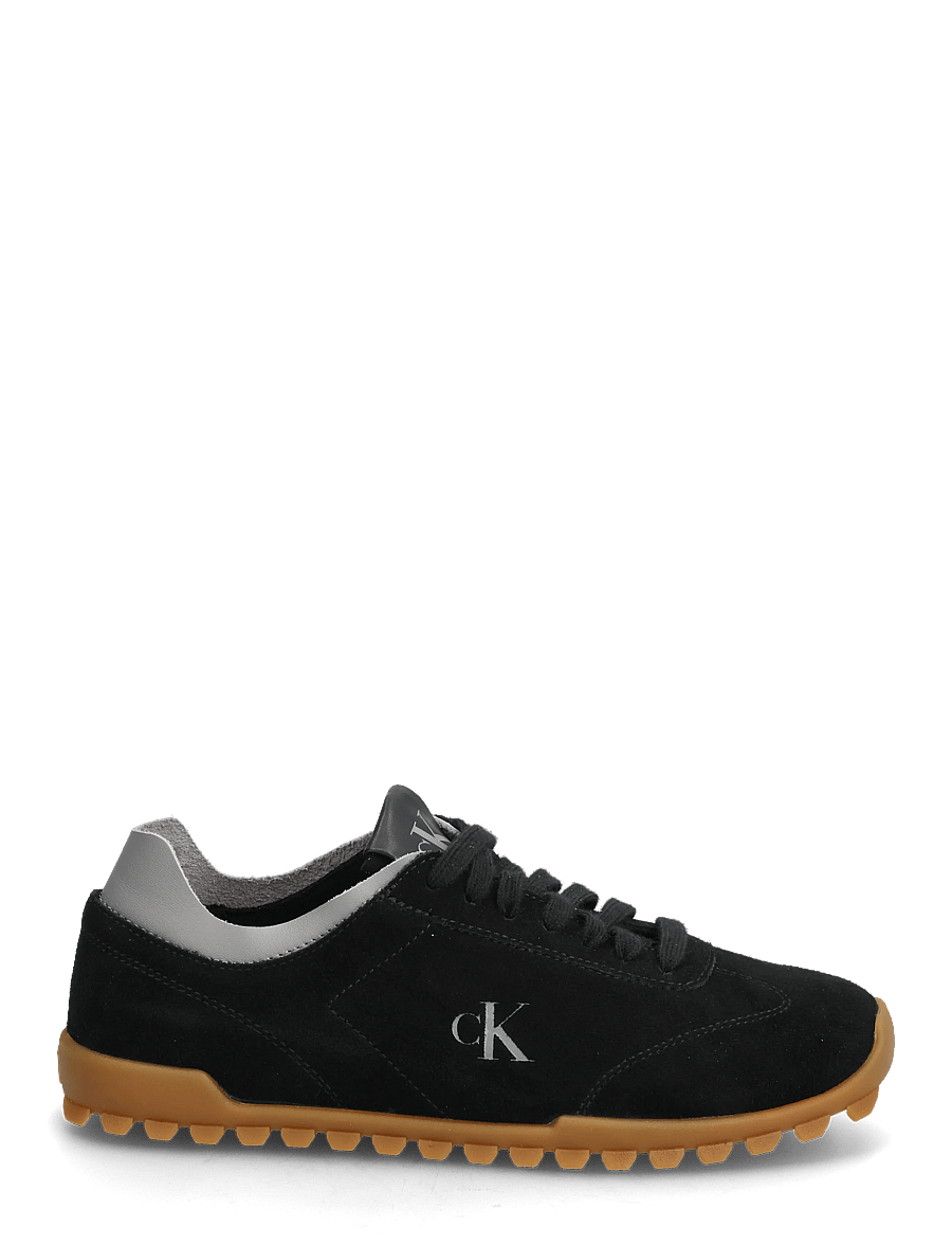 Calvin Klein - LOW PROFILE RUN MG SUE DB LACES - baskets basses - ck black - 1
