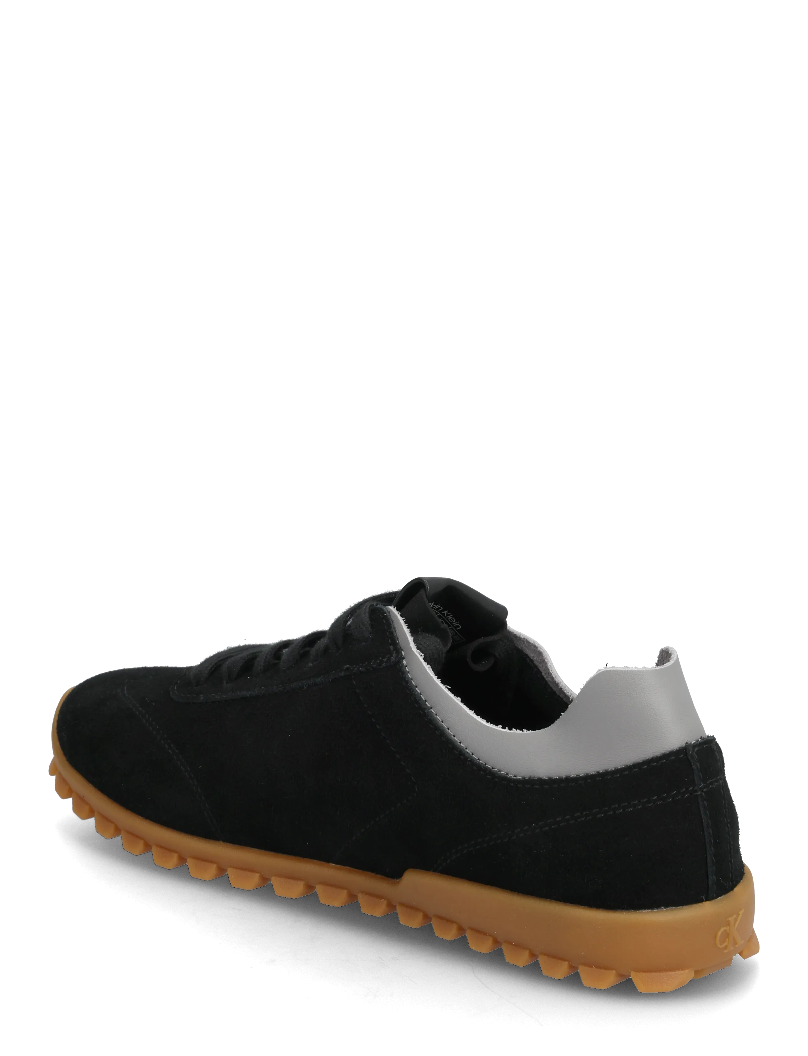 Calvin Klein - LOW PROFILE RUN MG SUE DB LACES - lágir strigaskór - ck black - 2