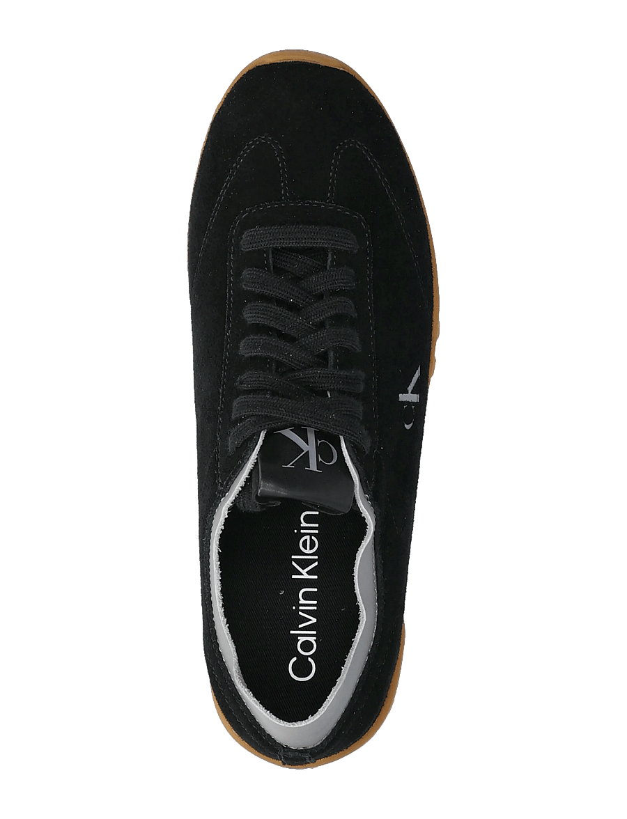 Calvin Klein - LOW PROFILE RUN MG SUE DB LACES - baskets basses - ck black - 3