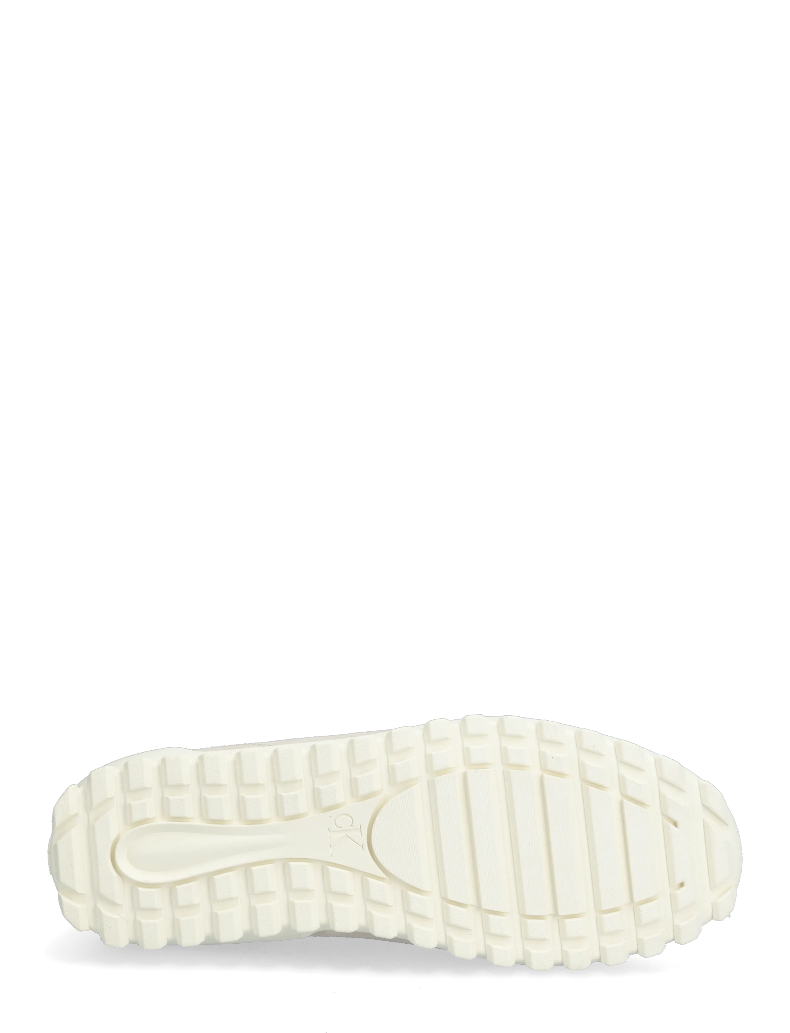 Calvin Klein - LOW PROFILE RUN MG SUE DB LACES - lave sneakers - light cashew - 4
