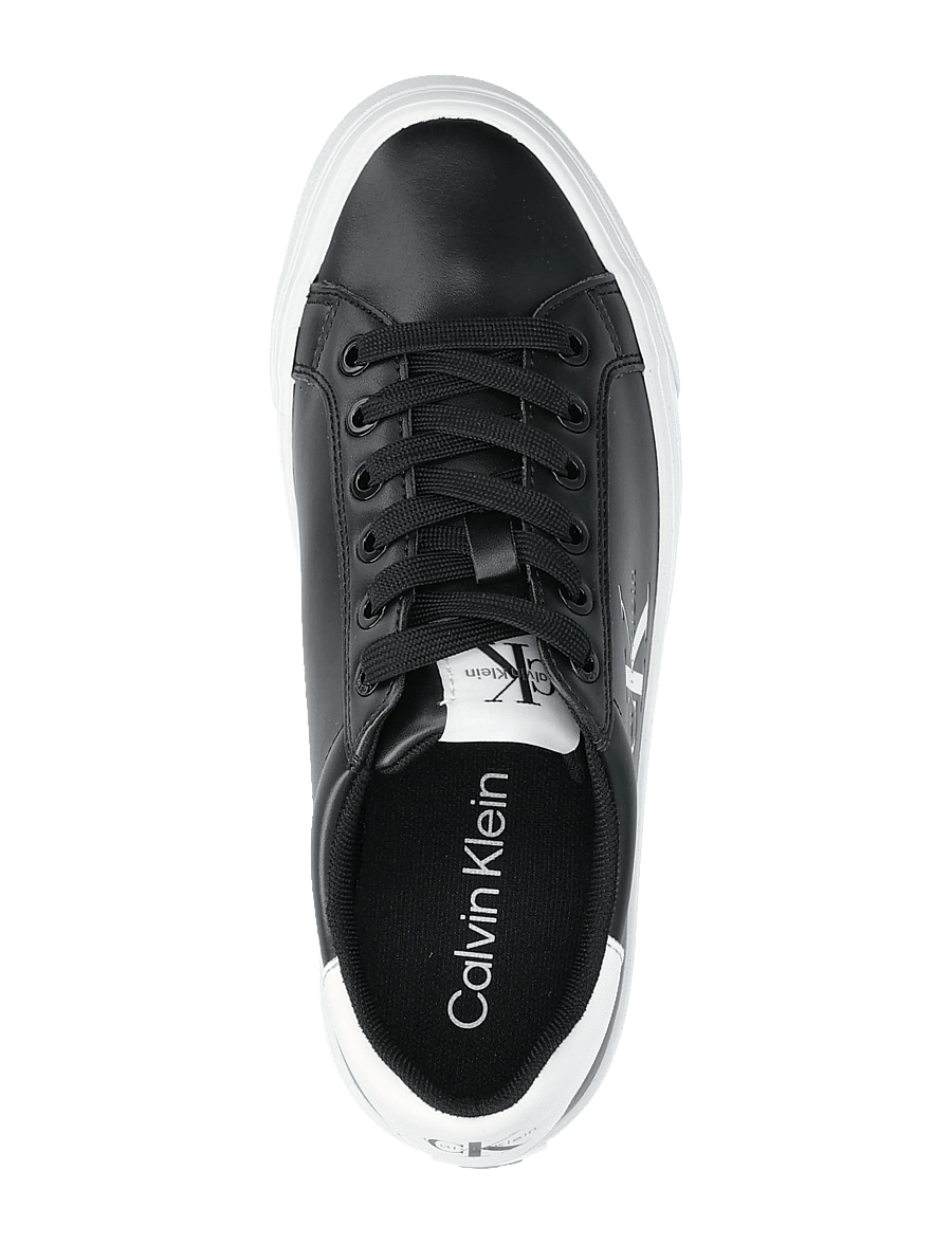 Calvin Klein - VULC FLATFORM LACEUP LOW LTH - konfirmatsioon - black - 3