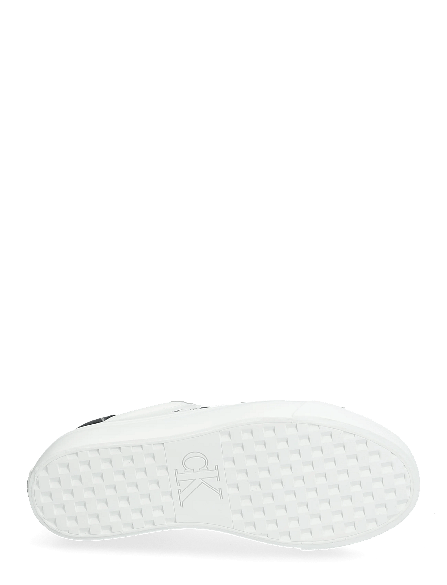 Calvin Klein - VULC FLATFORM LACEUP LOW LTH - konfirmation - bright white - 4