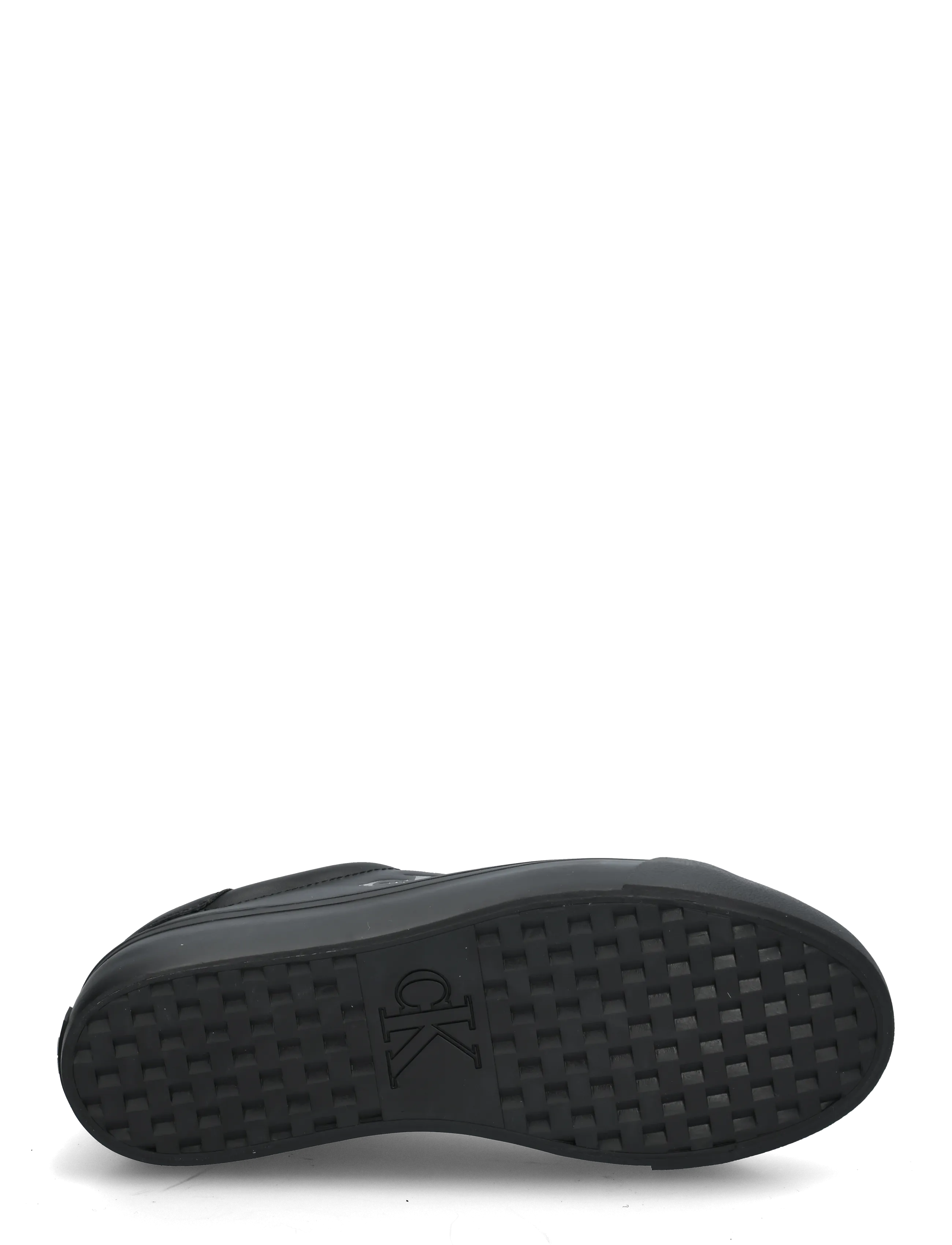 Calvin Klein - VULC FLATFORM LACEUP LOW LTH - konfirmation - triple black - 4