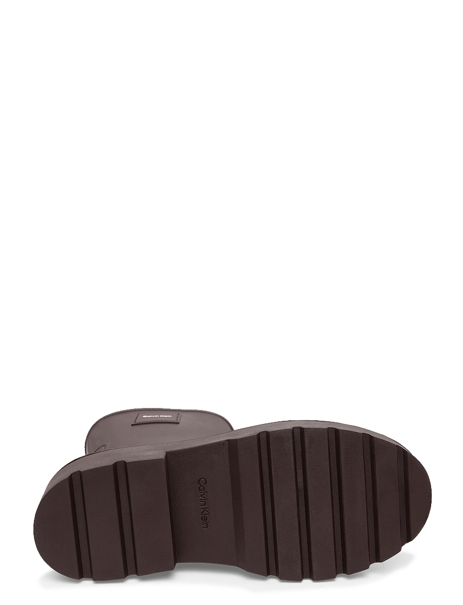 Calvin Klein - RAINBOOT RUBBER - hverdags stil - fudge - 4