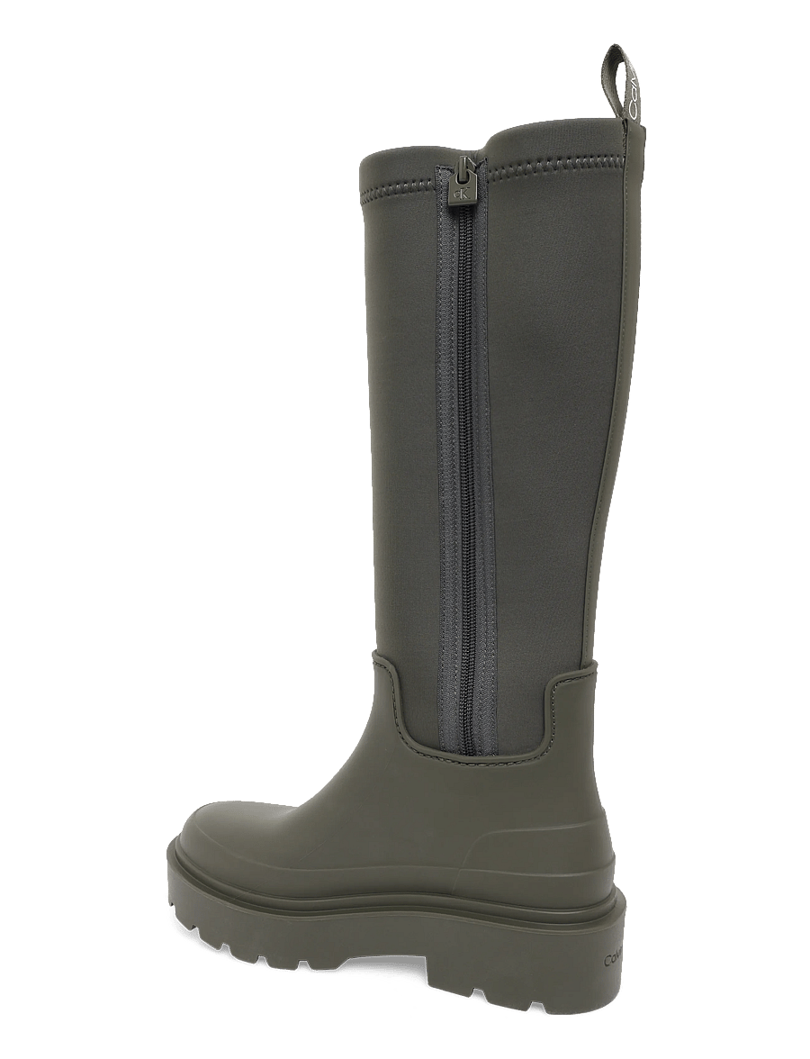 Calvin Klein - RAINBOOT HIGH RUBBER NEO - hverdags stil - olive night - 1