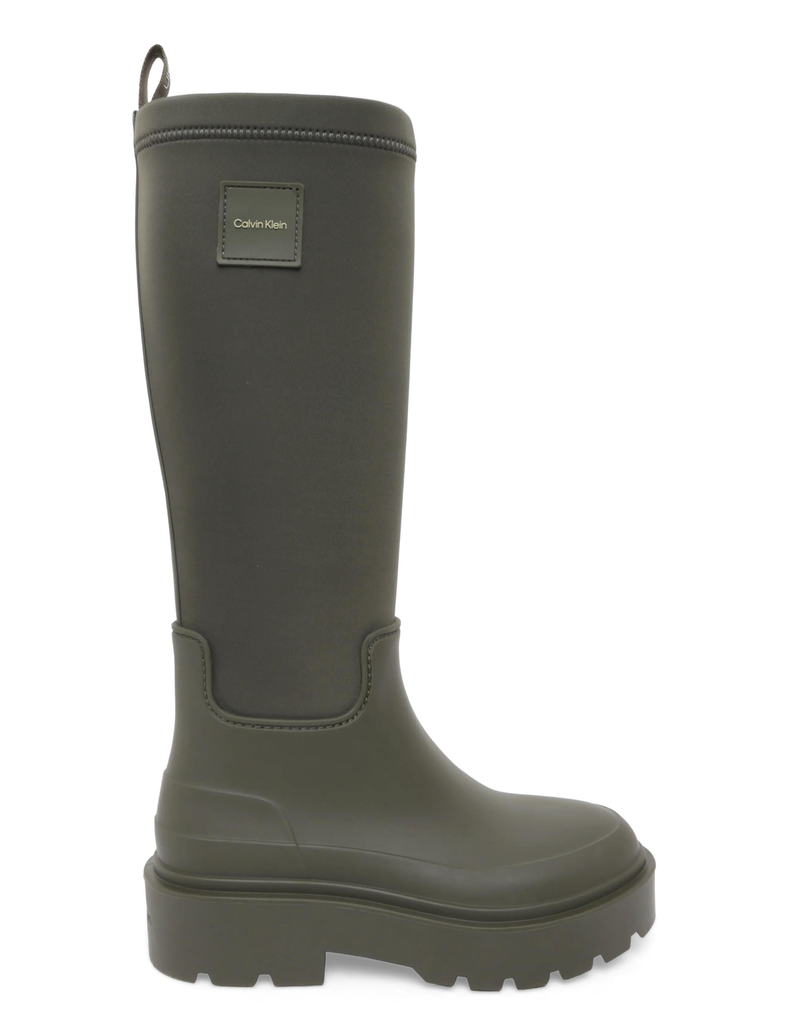 Calvin Klein - RAINBOOT HIGH RUBBER NEO - hverdags stil - olive night - 2