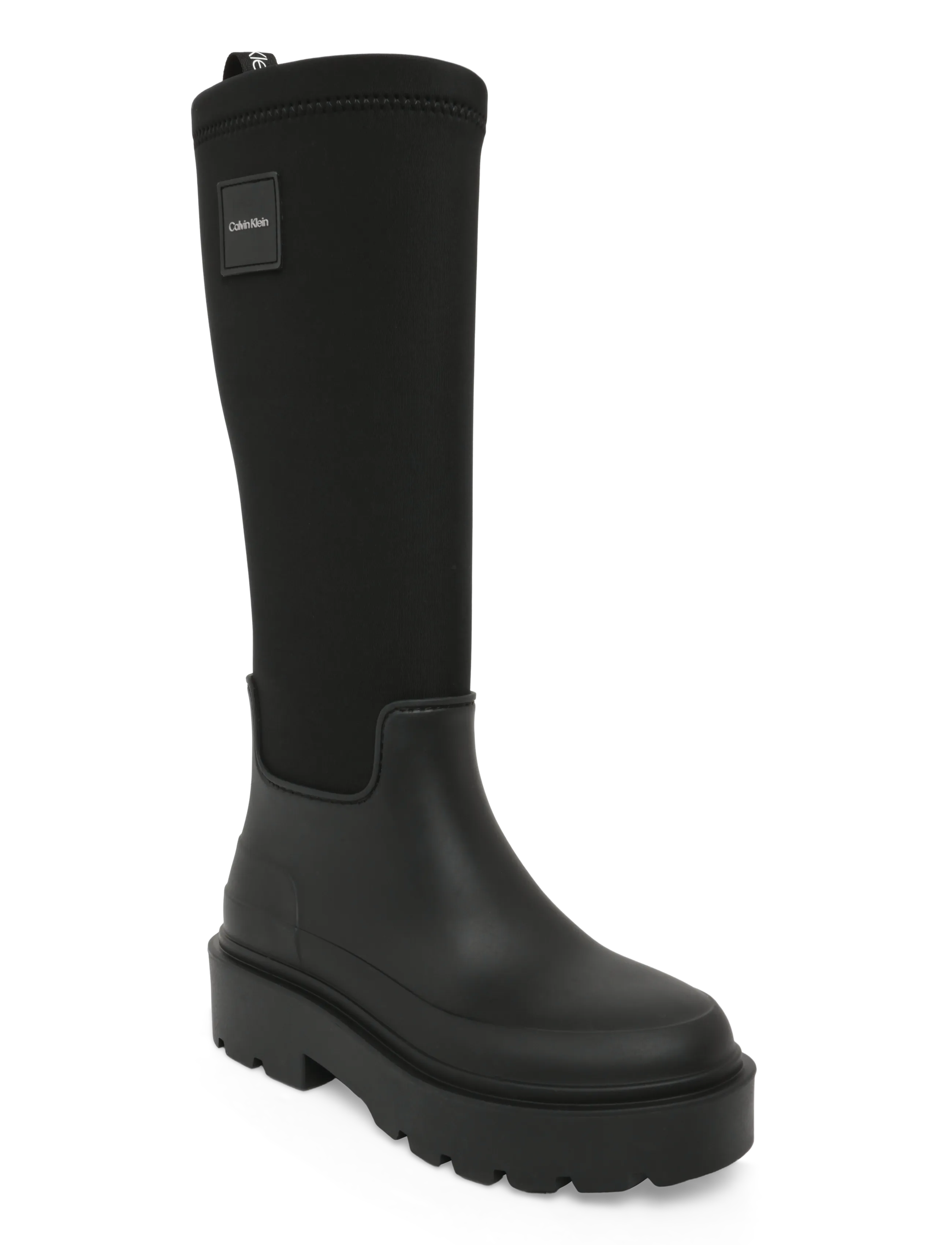 Calvin Klein RAINBOOT HIGH RUBBER NEO - Schuhe - TRIPLE BLACK / black