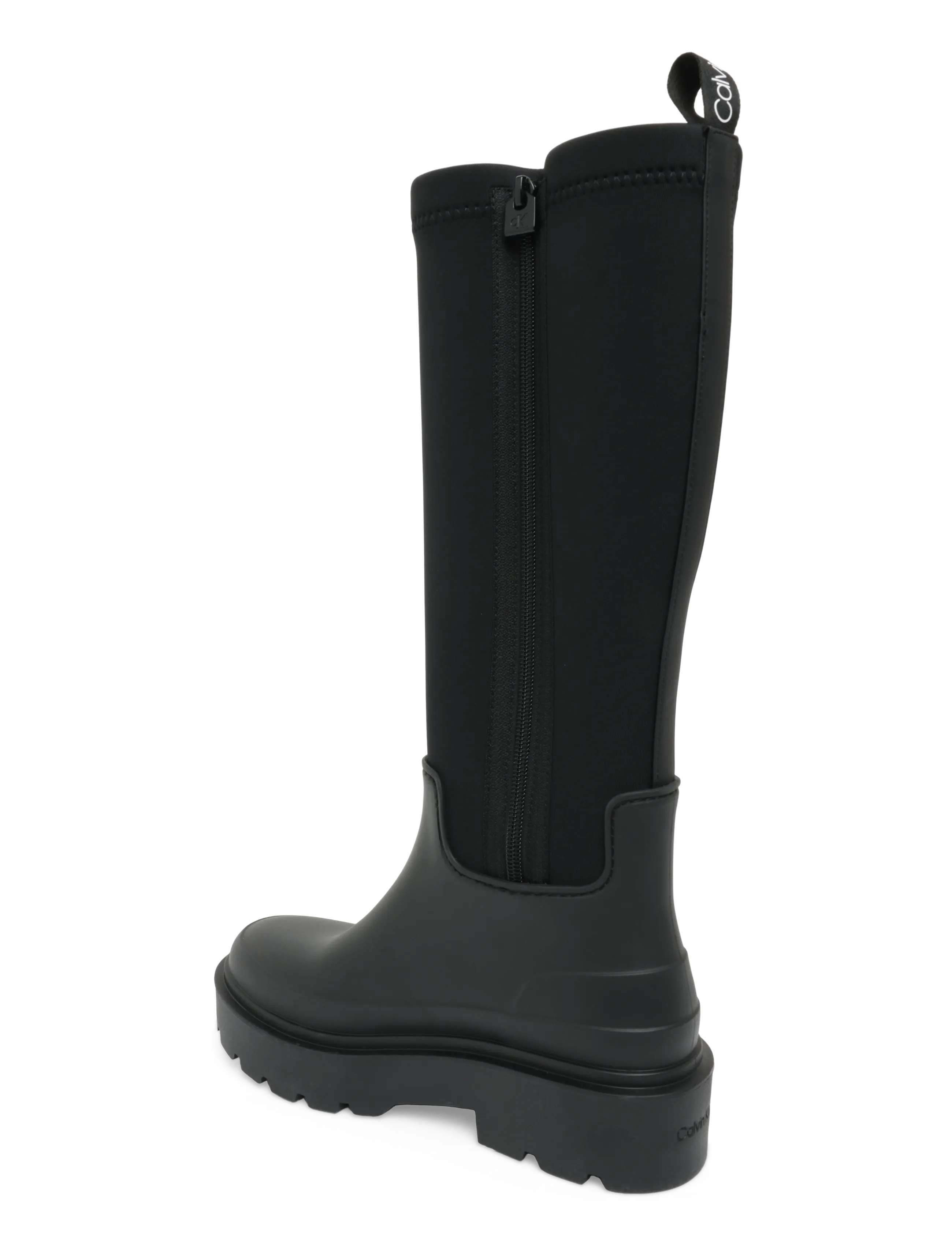 Calvin Klein - RAINBOOT HIGH RUBBER NEO - triple black - 1