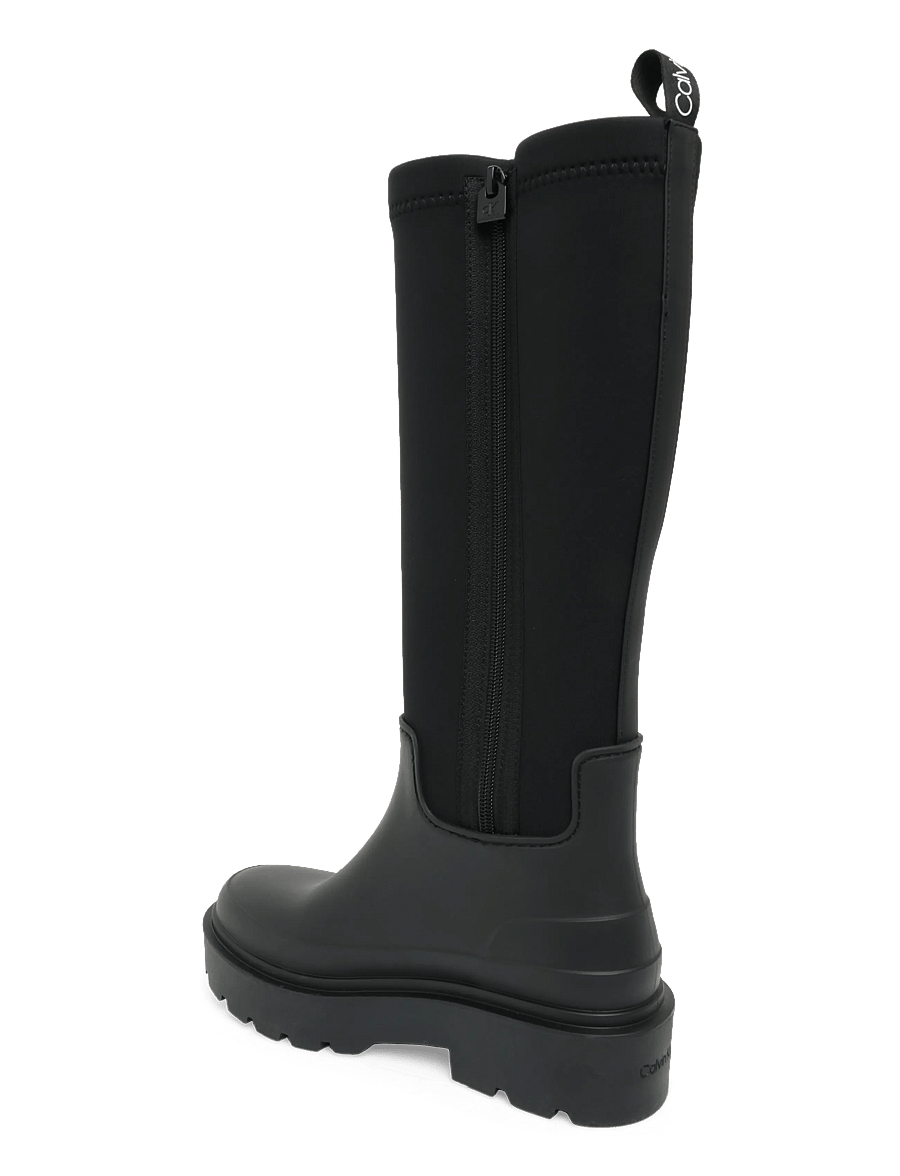 Calvin Klein - RAINBOOT HIGH RUBBER NEO - everyday style - triple black - 1