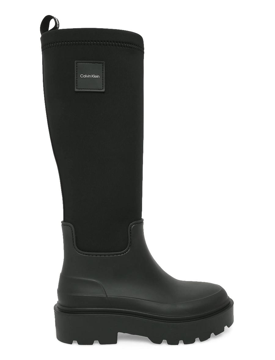 Calvin Klein - RAINBOOT HIGH RUBBER NEO - everyday style - triple black - 2
