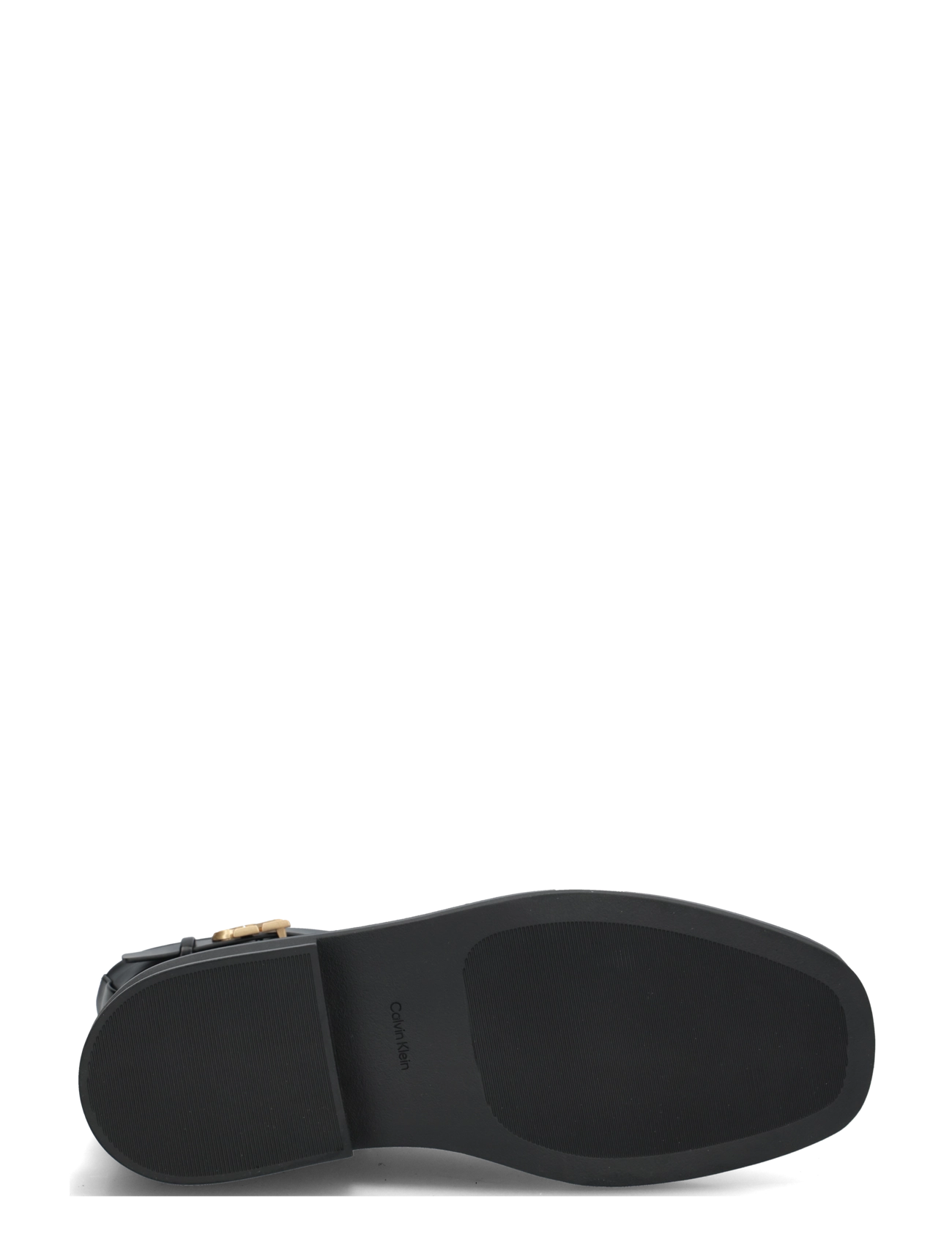 Calvin Klein - SQUARE ANKLE BOOT LTH MG HDW - kontsaga poolsaapad - triple black - 4