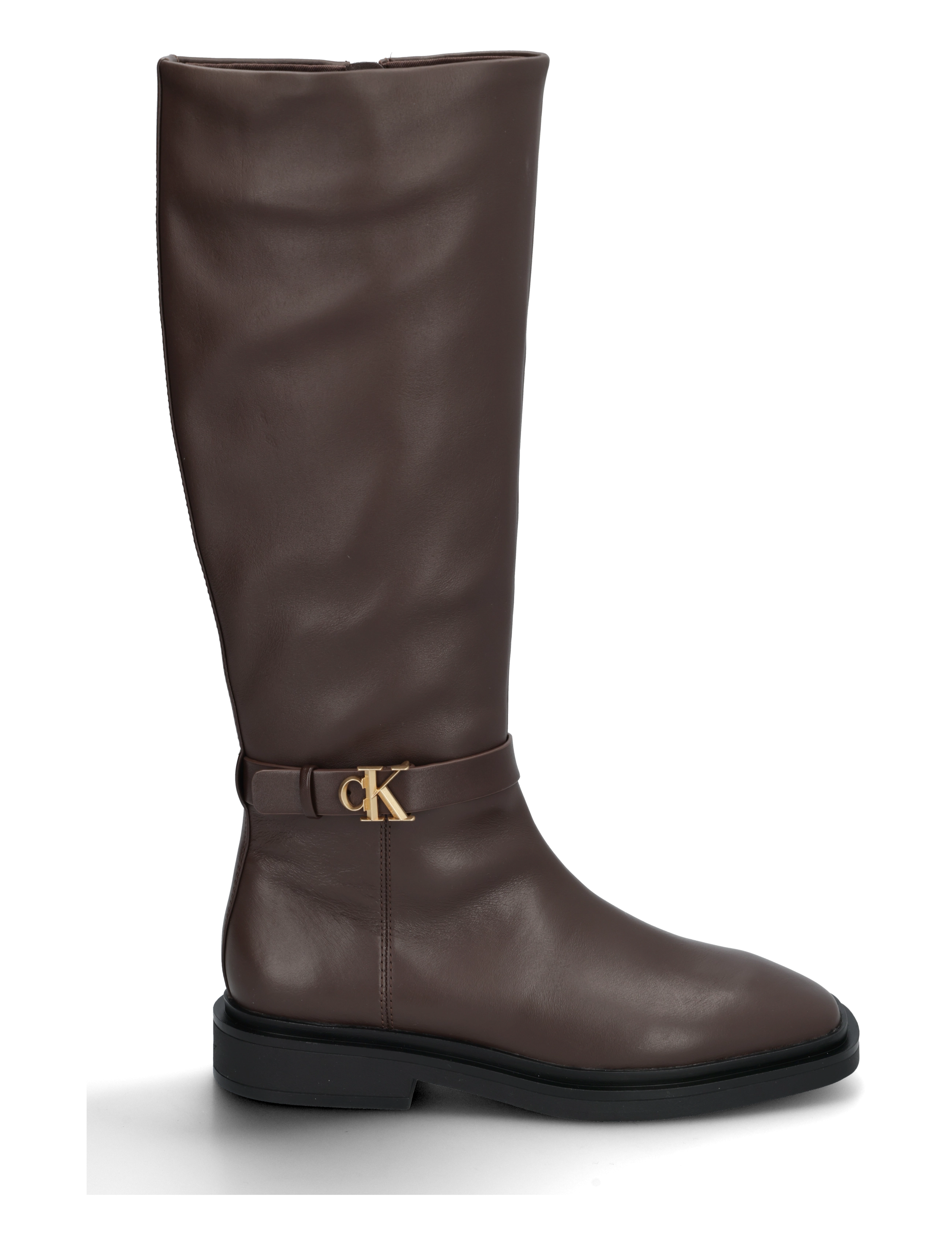 Calvin Klein Square High Boot Lth Mg Hdw kängor & boots dam – bild 3
