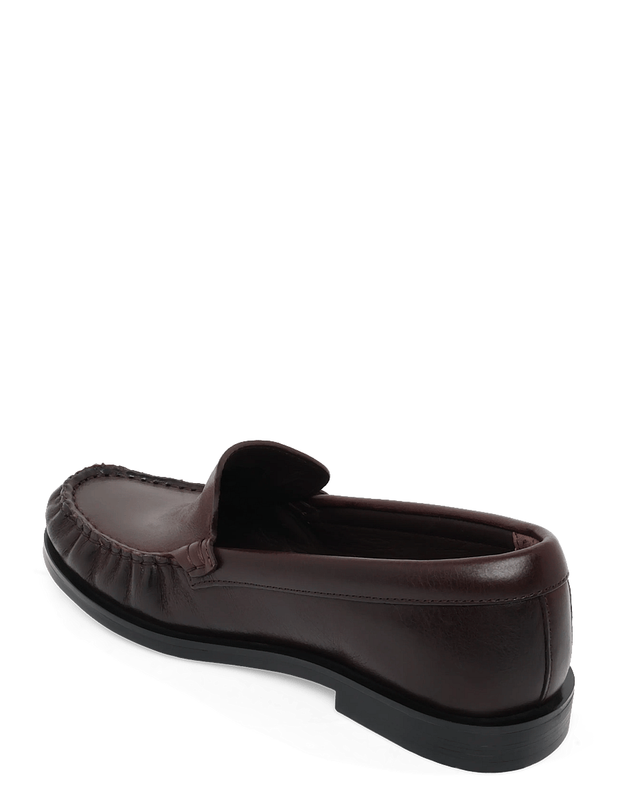 Calvin Klein - ROUND ESSENTIAL LOAFER LTH - fashion trends - fudge black - 1