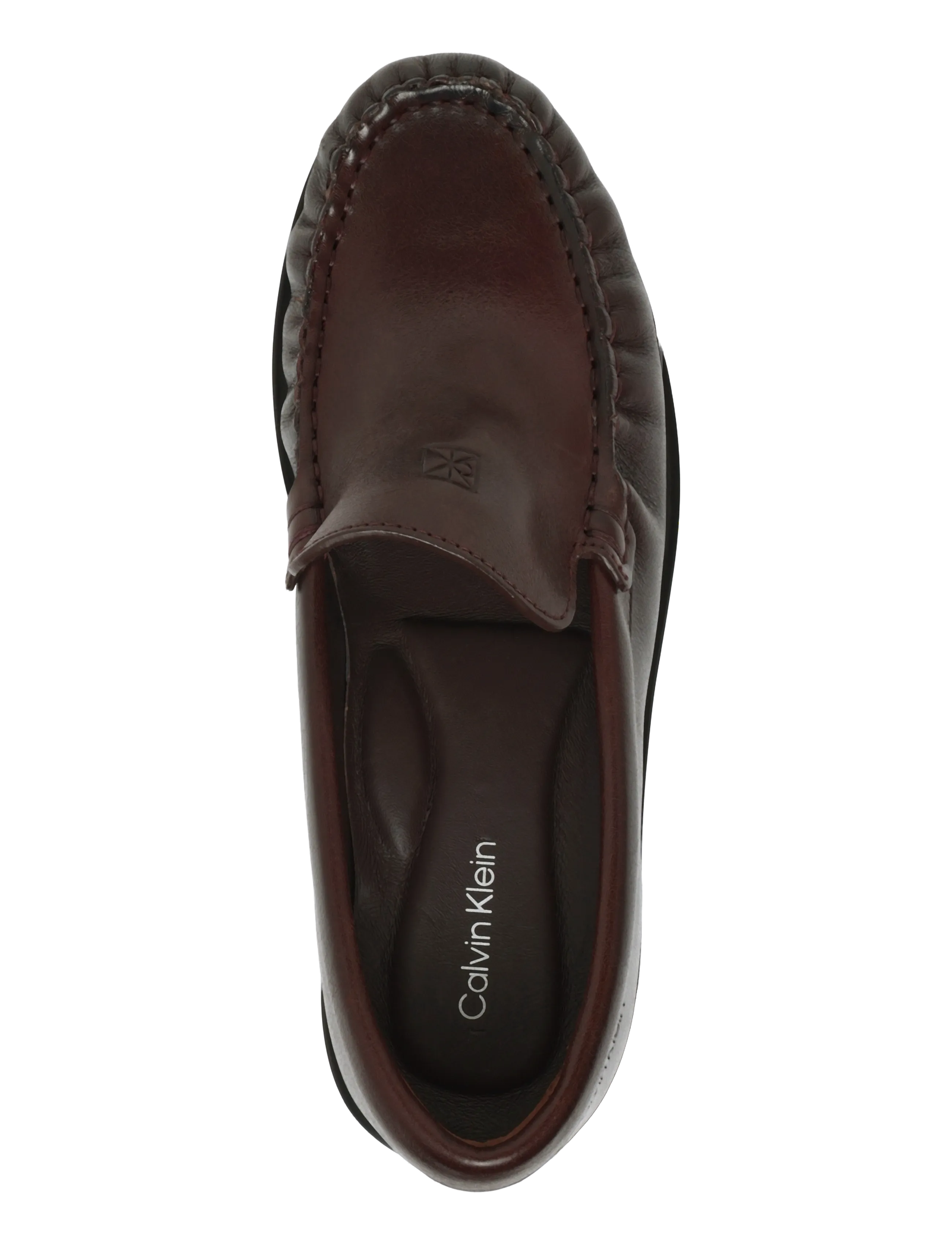 Calvin Klein - ROUND ESSENTIAL LOAFER LTH - fudge black - 2