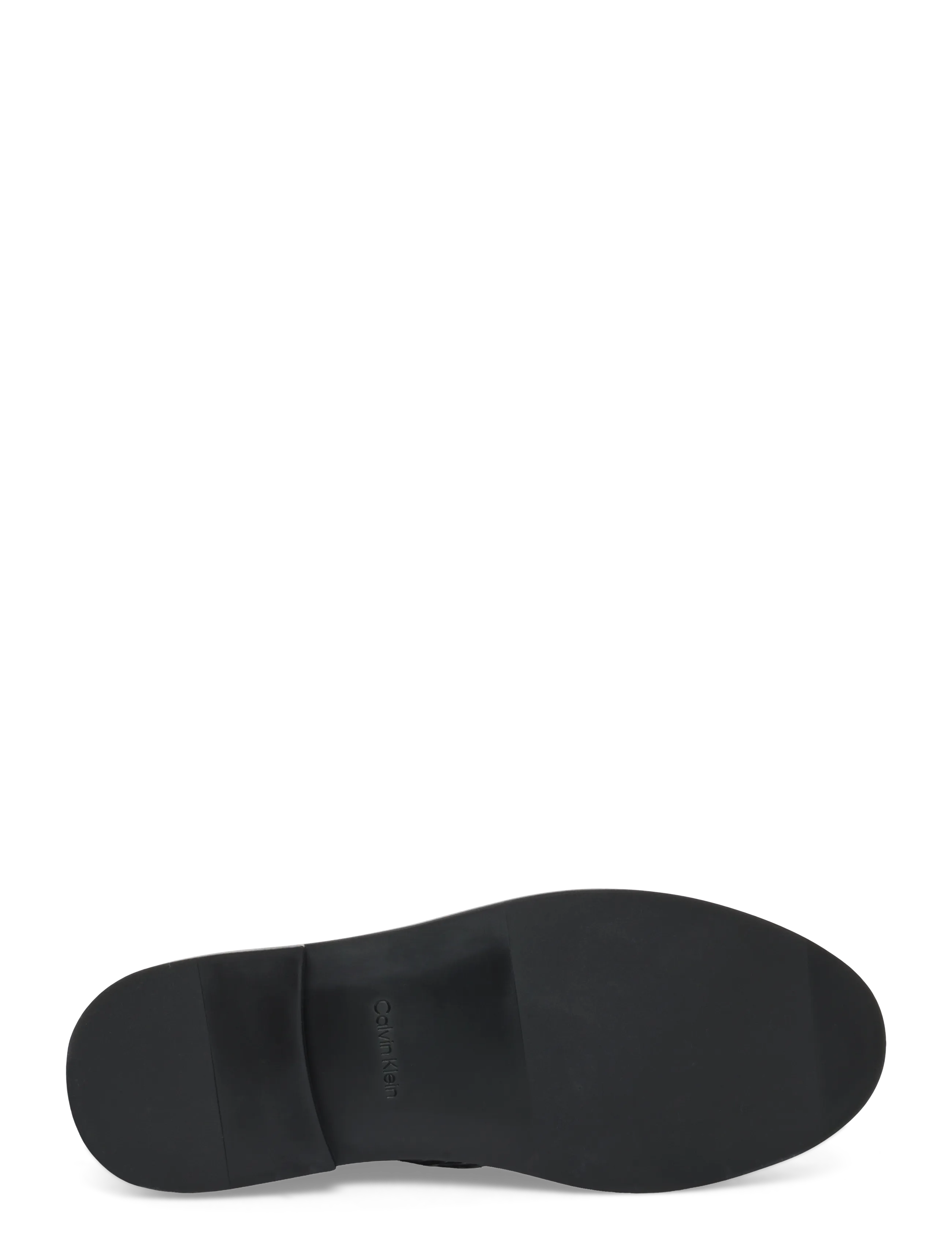 Calvin Klein - ROUND ESSENTIAL LOAFER LTH - fudge black - 4