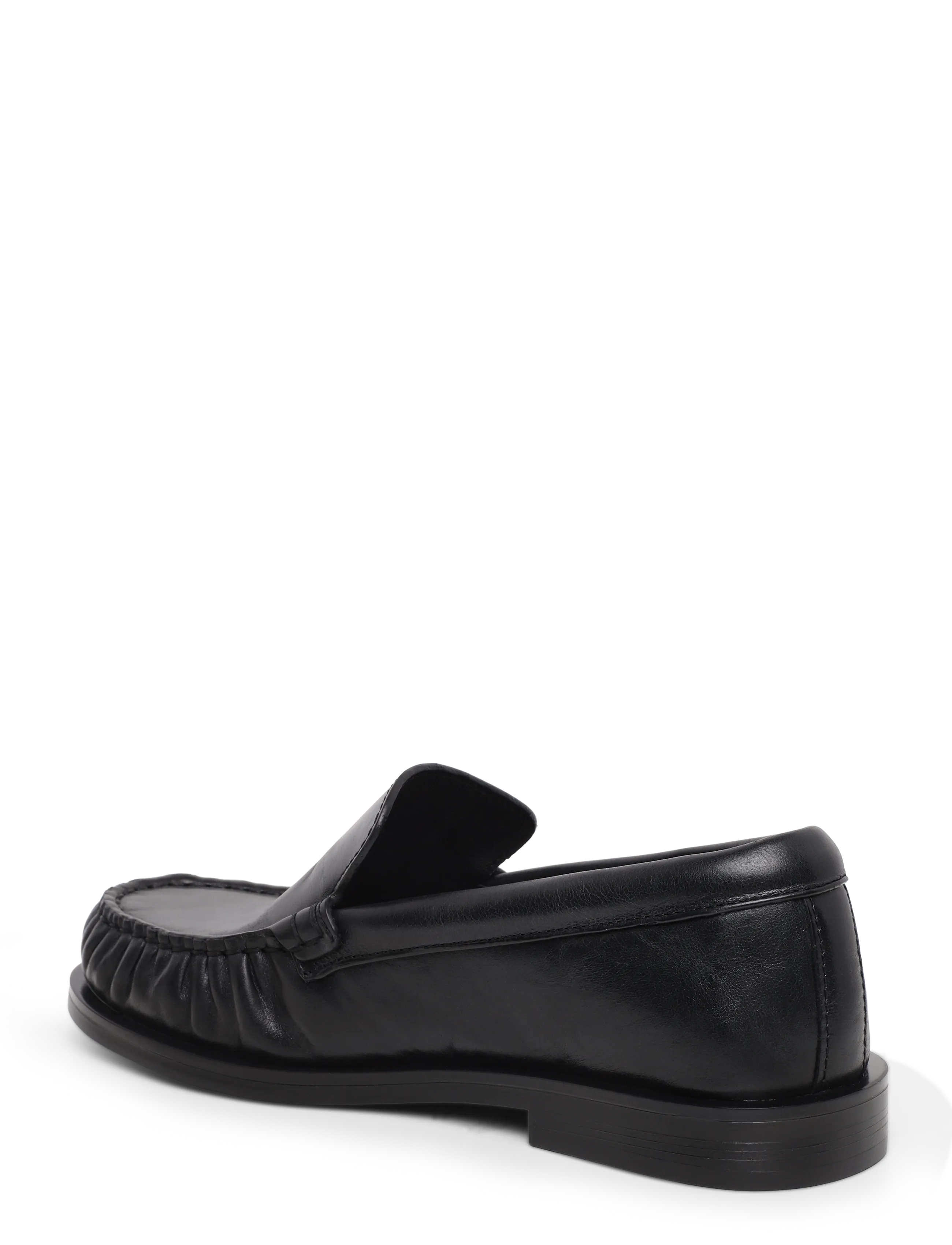 Calvin Klein - ROUND ESSENTIAL LOAFER LTH - fashion trends - triple black - 1