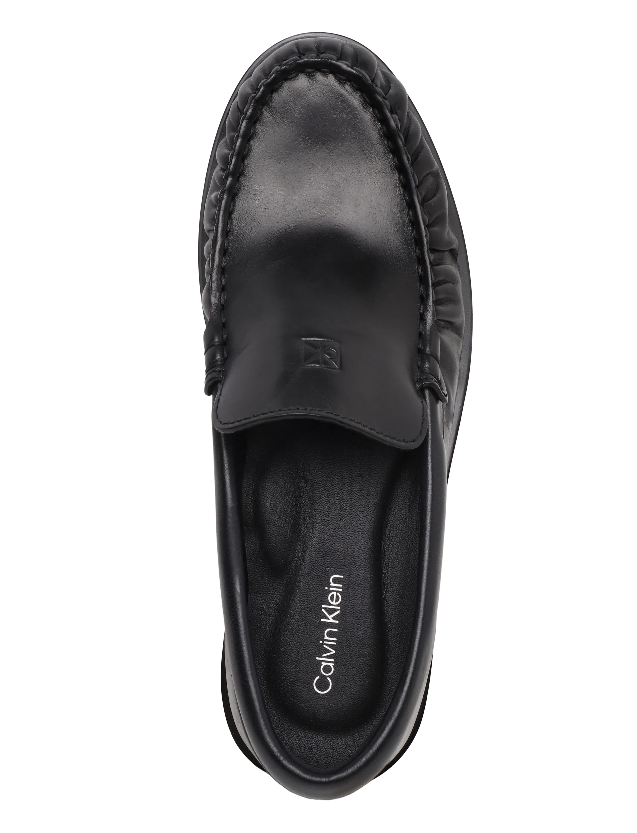 Calvin Klein - ROUND ESSENTIAL LOAFER LTH - fashion trends - triple black - 2