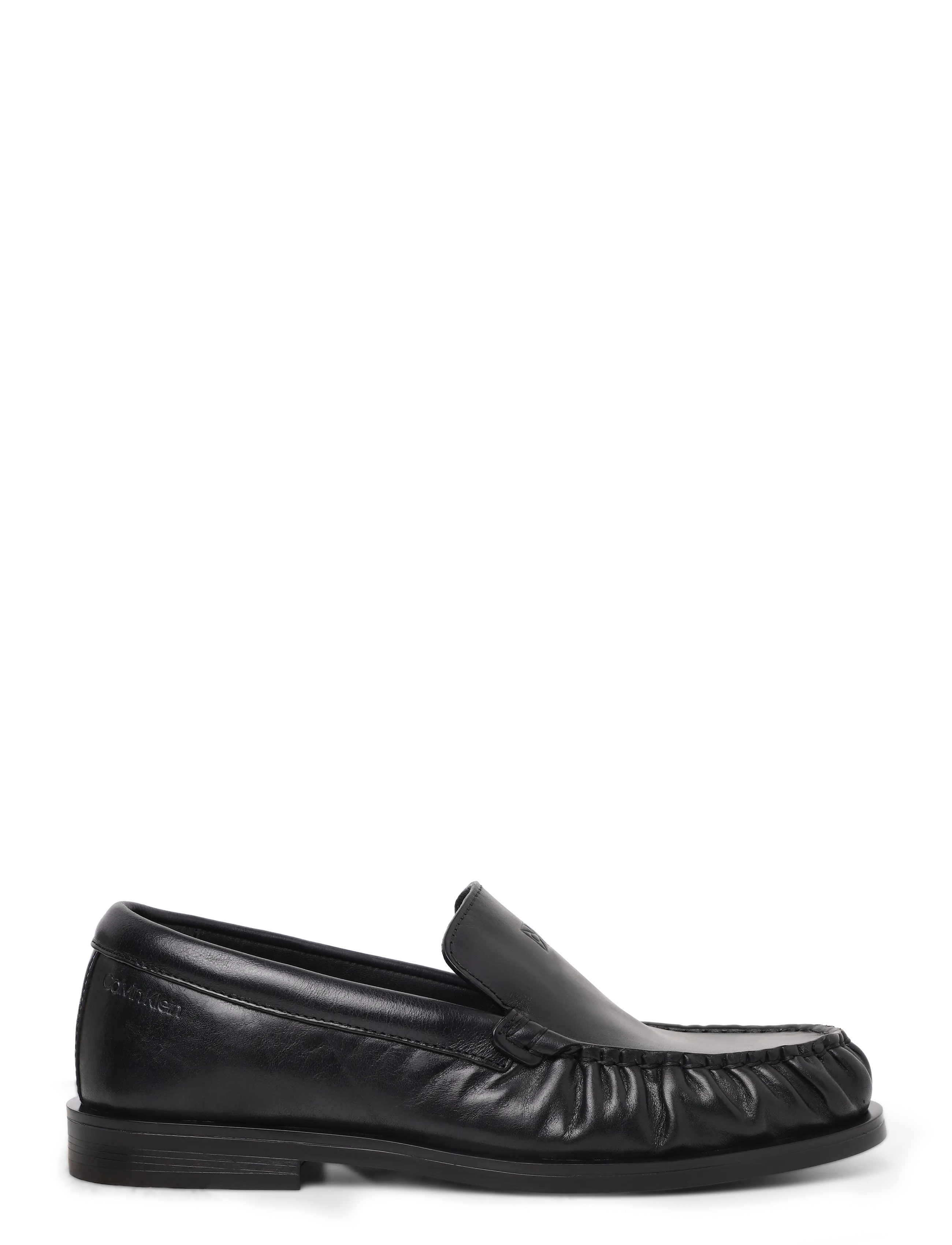 Calvin Klein - ROUND ESSENTIAL LOAFER LTH - fashion trends - triple black - 3