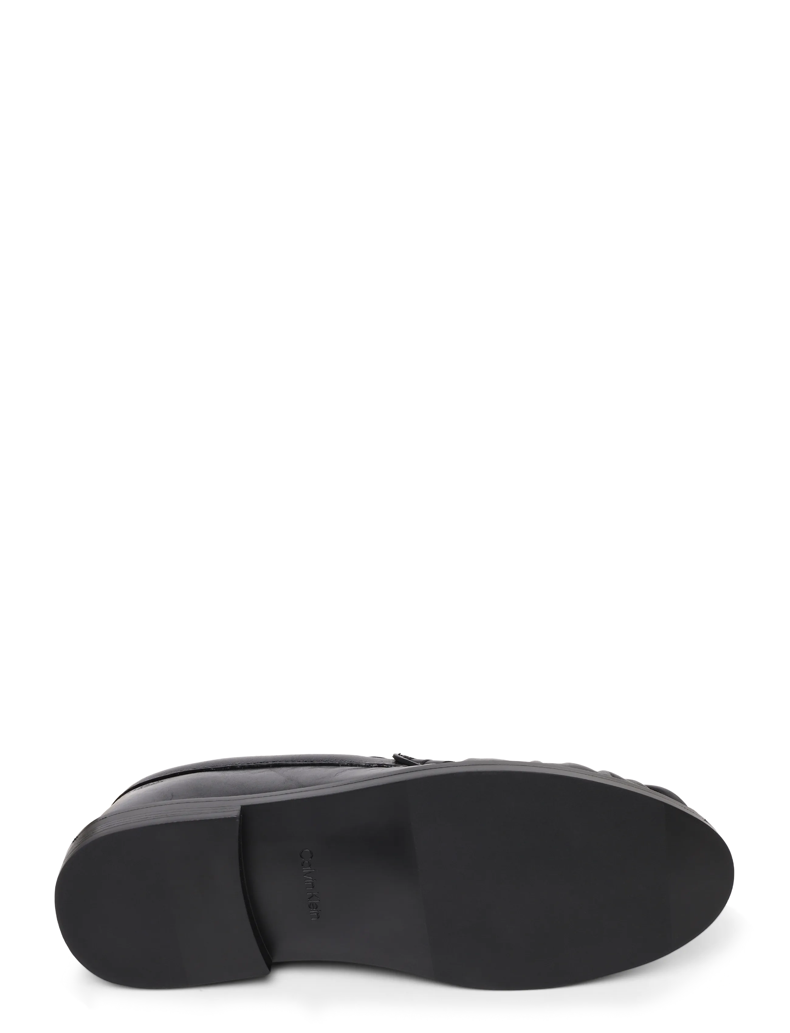 Calvin Klein - ROUND ESSENTIAL LOAFER LTH - fashion trends - triple black - 4