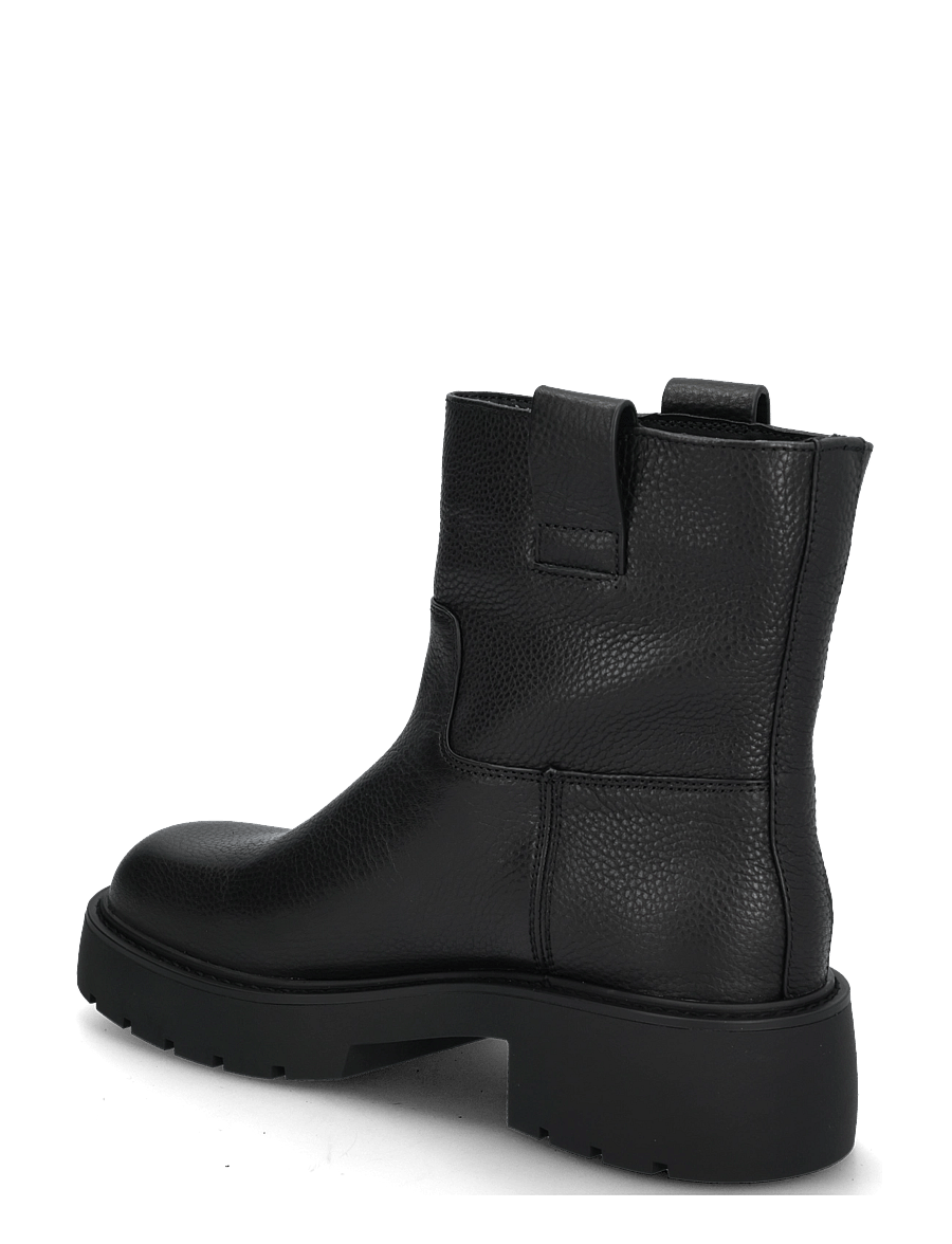 Calvin Klein - CHUNKY ANKLE BOOT LTH HDW - kontsaga poolsaapad - triple black - 1