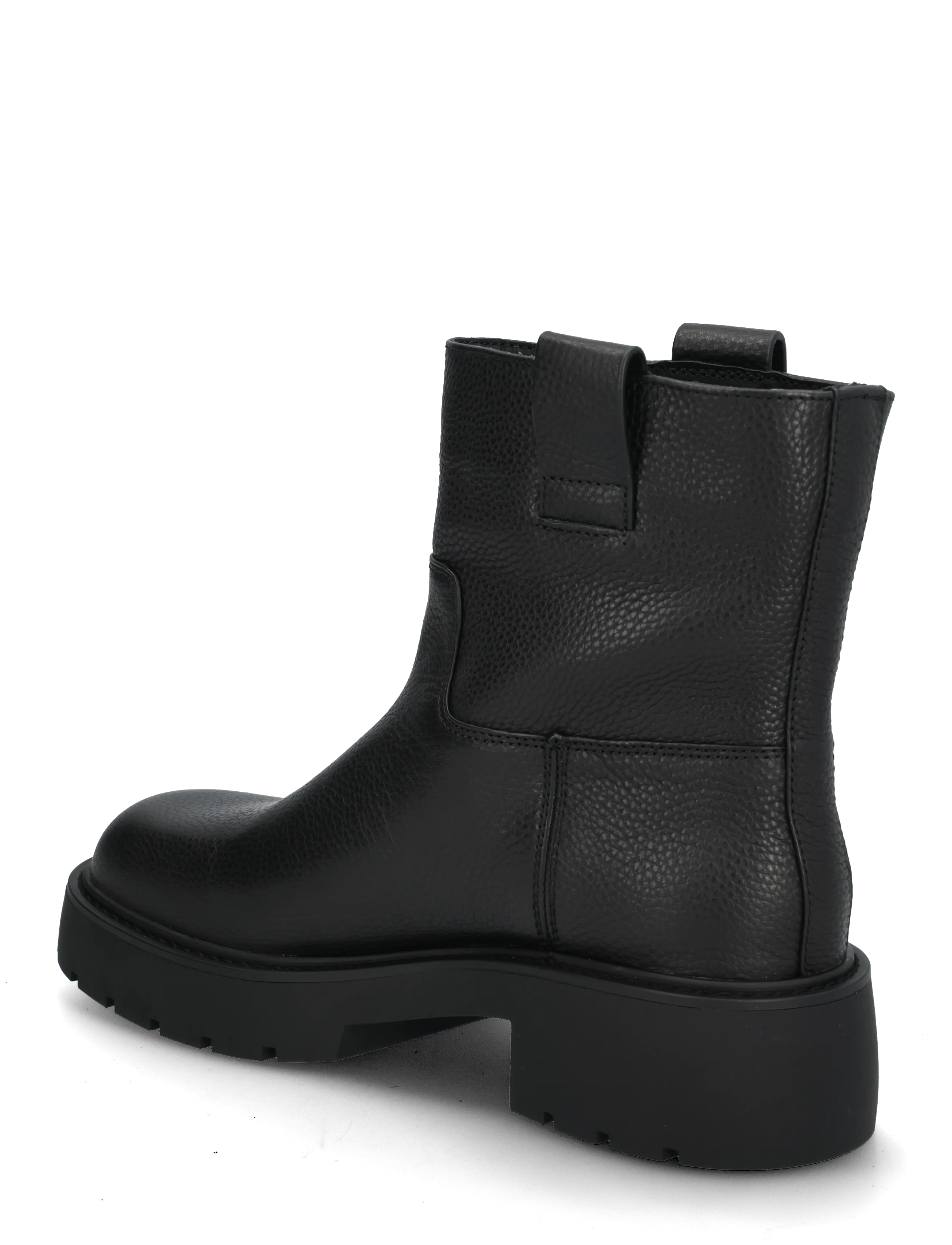 Calvin Klein - CHUNKY ANKLE BOOT LTH HDW - støvletter - triple black - 1