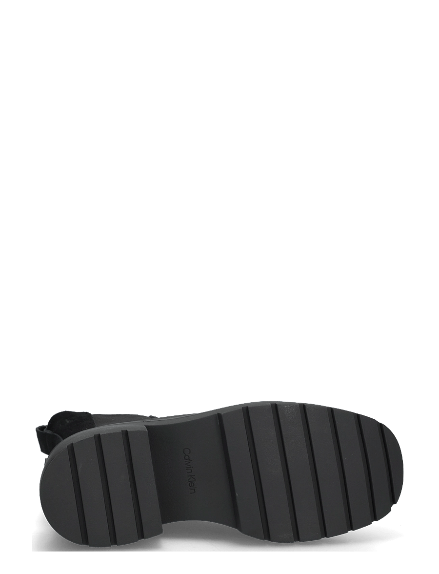 Calvin Klein - CHUNKY CHELSEA BOOT SUE EM - chelsea boots - triple black - 4
