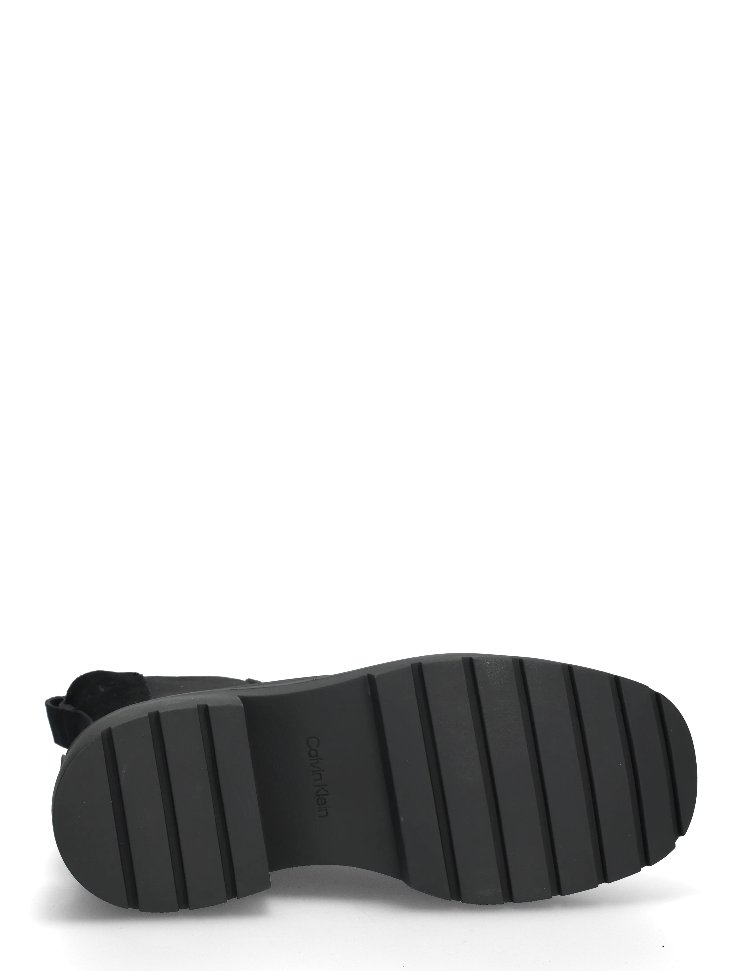 Calvin Klein - CHUNKY CHELSEA BOOT SUE EM - chelsea boots - triple black - 4