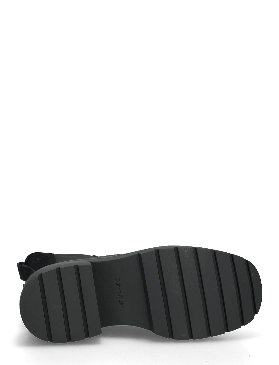 Calvin Klein - CHUNKY CHELSEA BOOT SUE EM - chelsea boots - triple black - 4